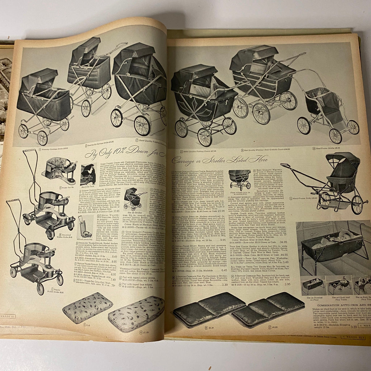 1946-1947 Montgomery Ward Fall and Winter Catalog GD Interior