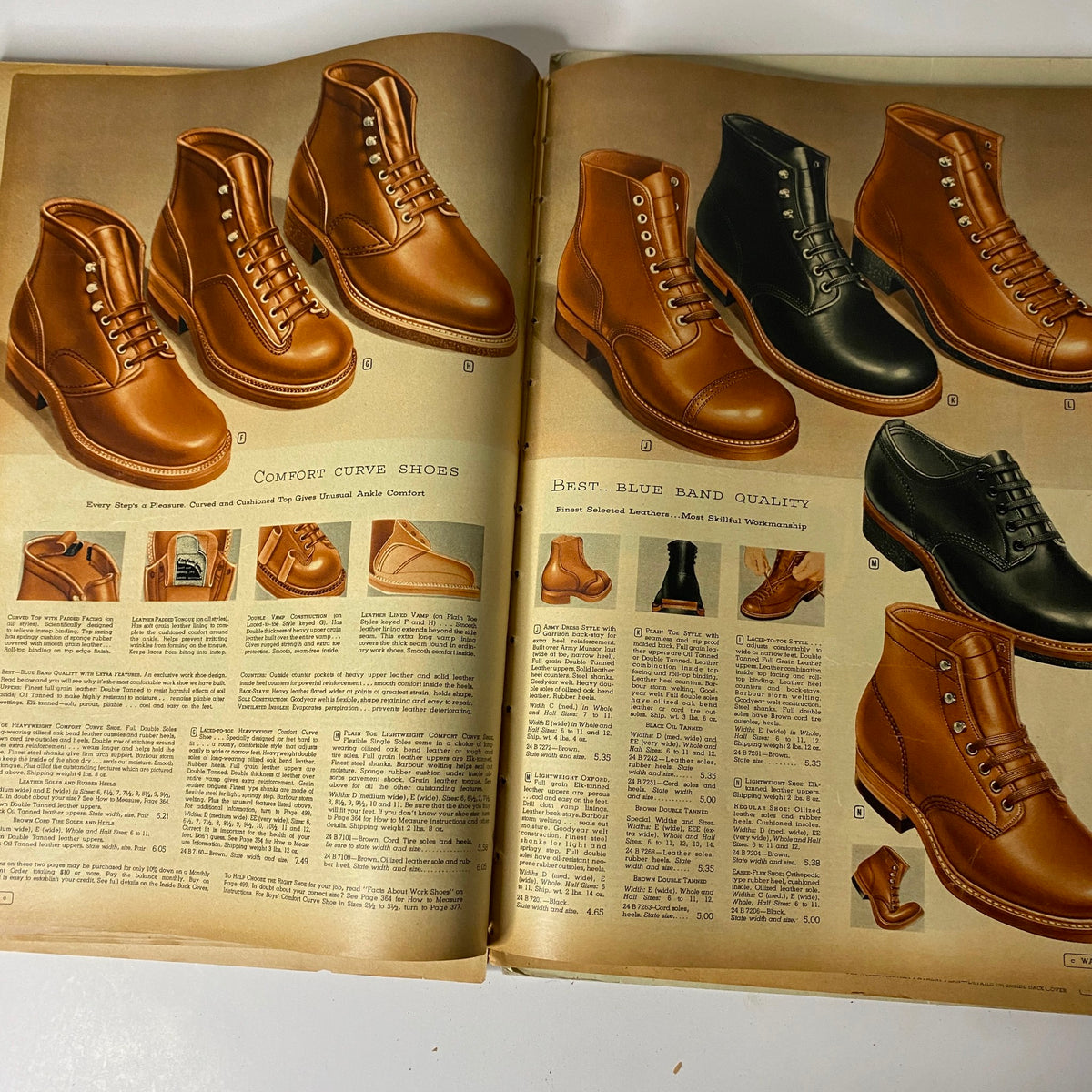 1946-1947 Montgomery Ward Fall and Winter Catalog GD Interior