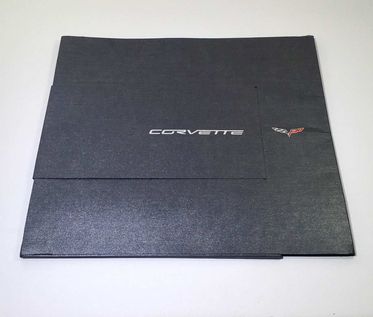 Cover of the 2006 Chevrolet Corvette HP 505 Accessories Dealership Car Auto Brochure Catalog showing a sleek design with the Corvette logo.