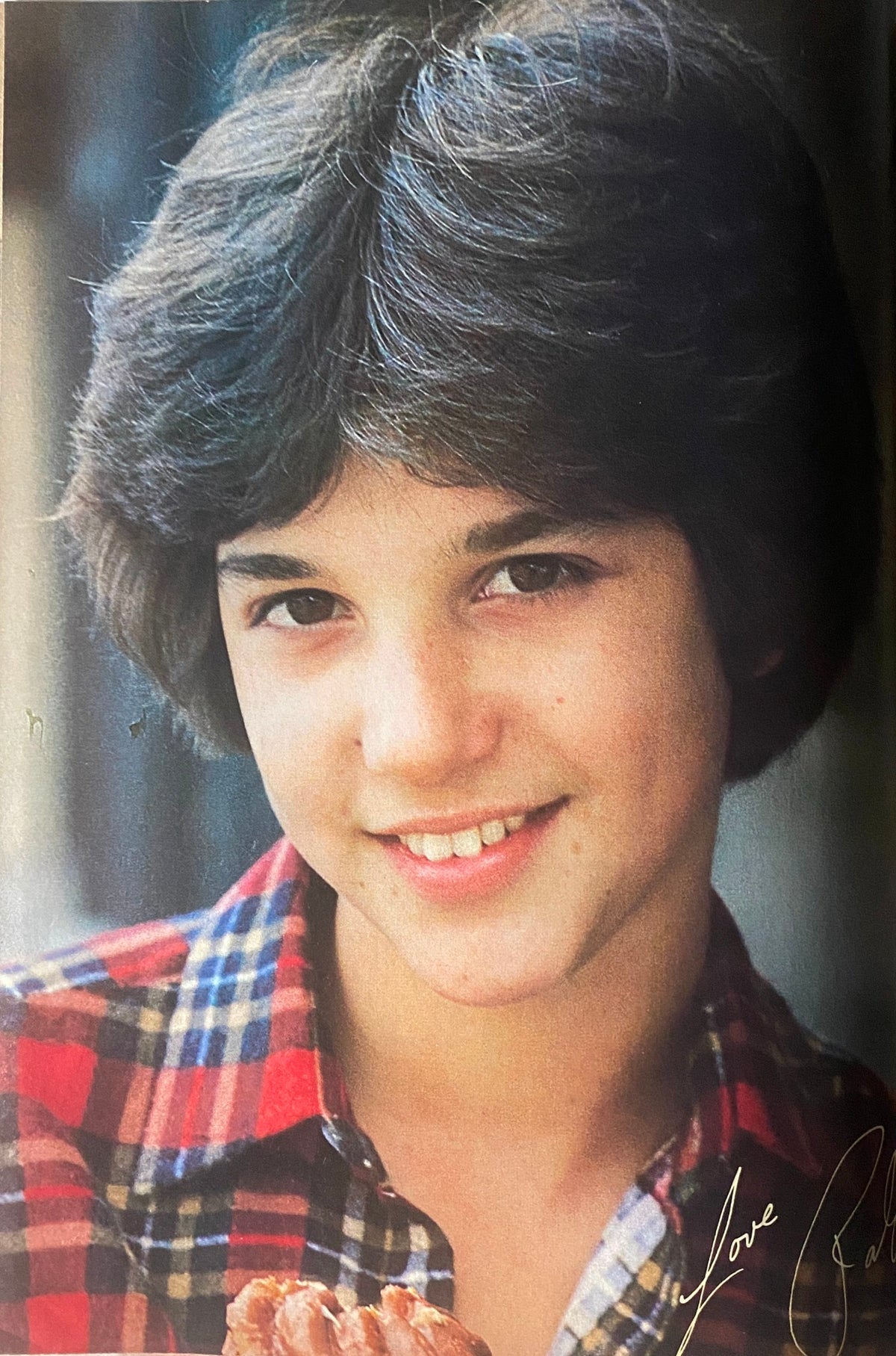 Portrait of Ralph Macchio smiling, taken for Tiger Beat Magazine September 1981, featuring his youthful charm.