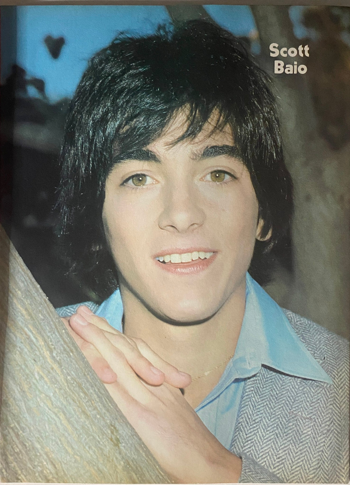 Portrait of Scott Baio featured in Tiger Beat Star Magazine April 1982, capturing his youthful charm and iconic status among teen idols.