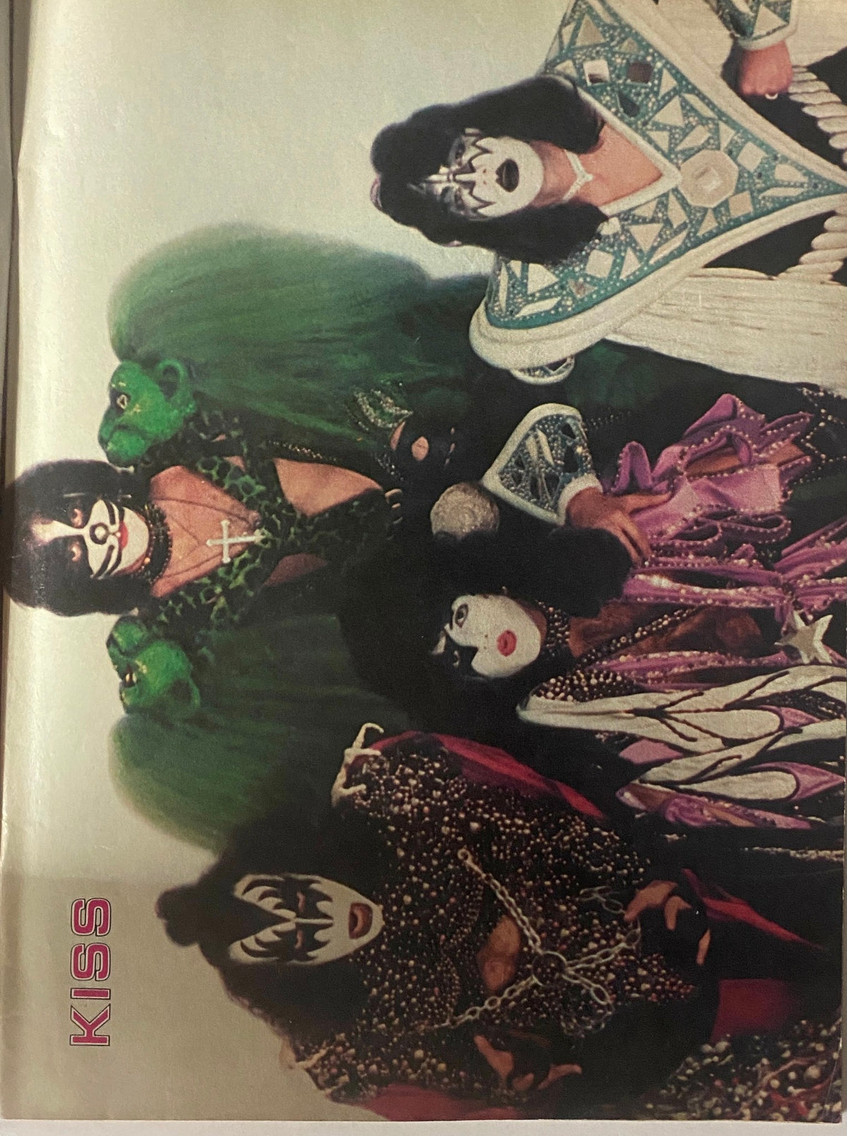Legendary rock band KISS featured in the July 1980 issue of Tiger Beat Star Magazine, known for their unique theatrical style and music contributions.