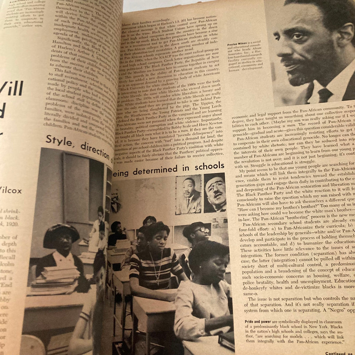Vintage Ebony Magazine August 1970 Which Way Black America?