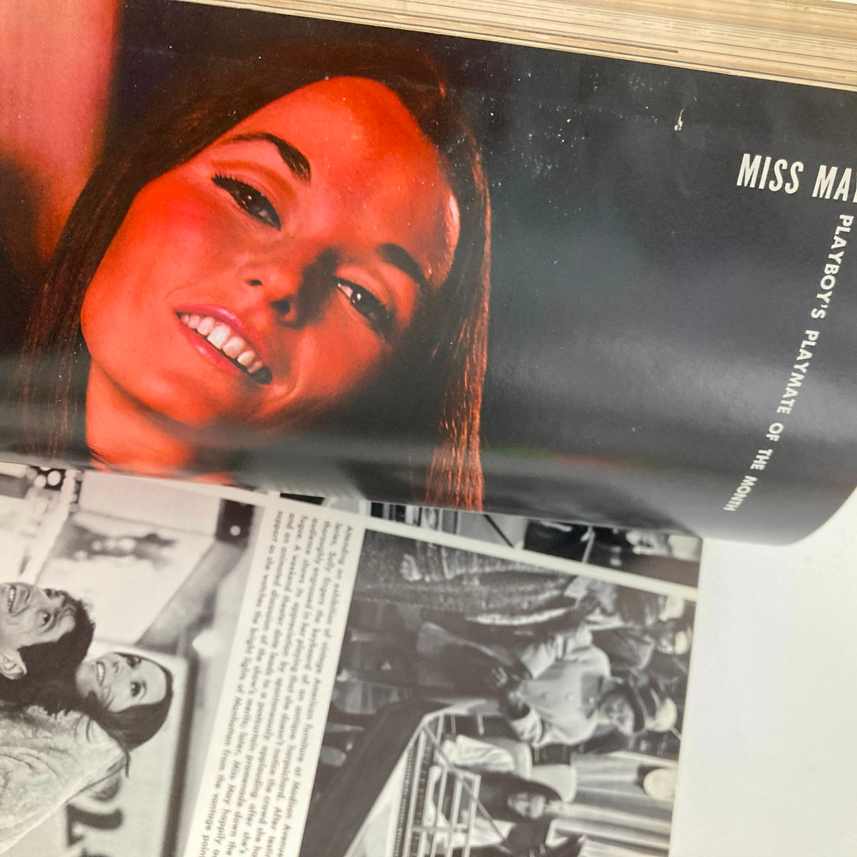 VTG Playboy Magazine May 1969 featuring Paulette Lindberg on the cover, showcasing vintage photography and cultural history.