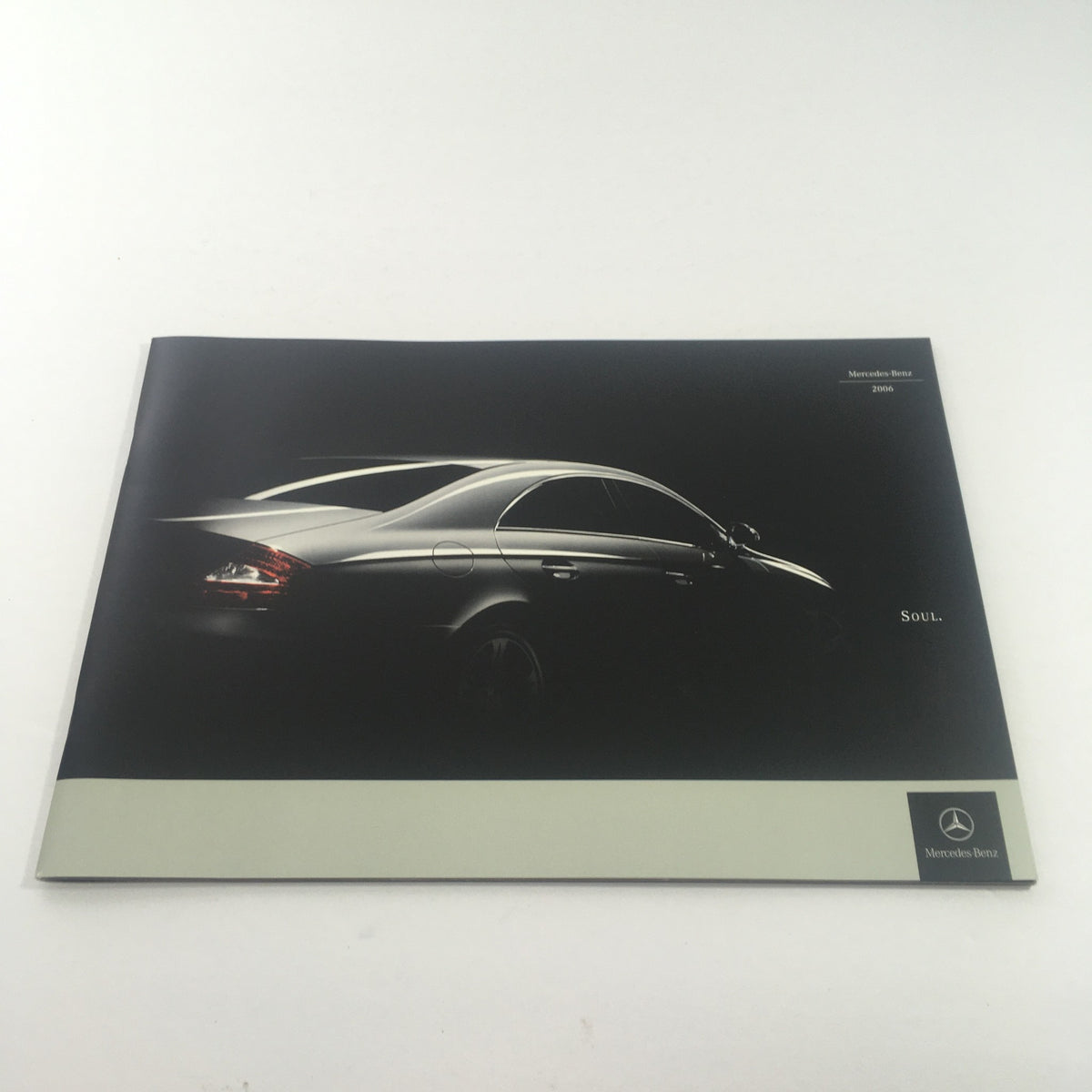 2006 Mercedes-Benz Soul S-500 Sedan Dealership Car Auto Brochure Catalog featuring the sleek profile of the vehicle on the cover.