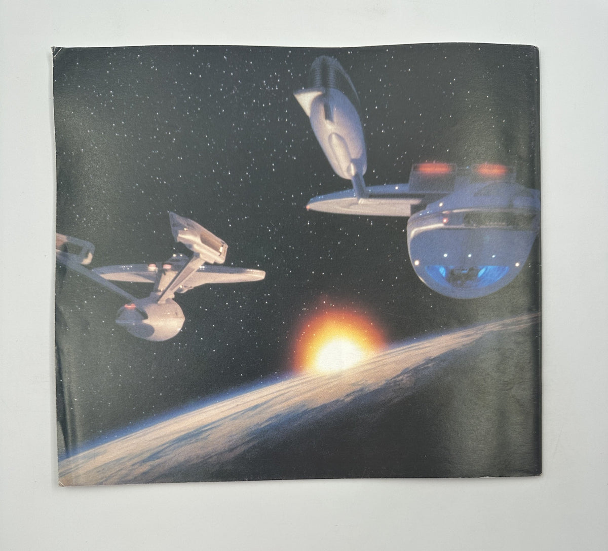 Cinefex Magazine February 1992 No. 49 - Front cover image displaying the starships from Star Trek VI against a cosmic backdrop.