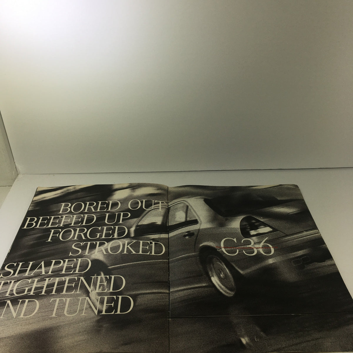 Text from the 1995 Mercedes-Benz C-Class C-36 Sedan Brochure describing the vehicle's enhanced features and engineering, showcasing its performance capabilities.