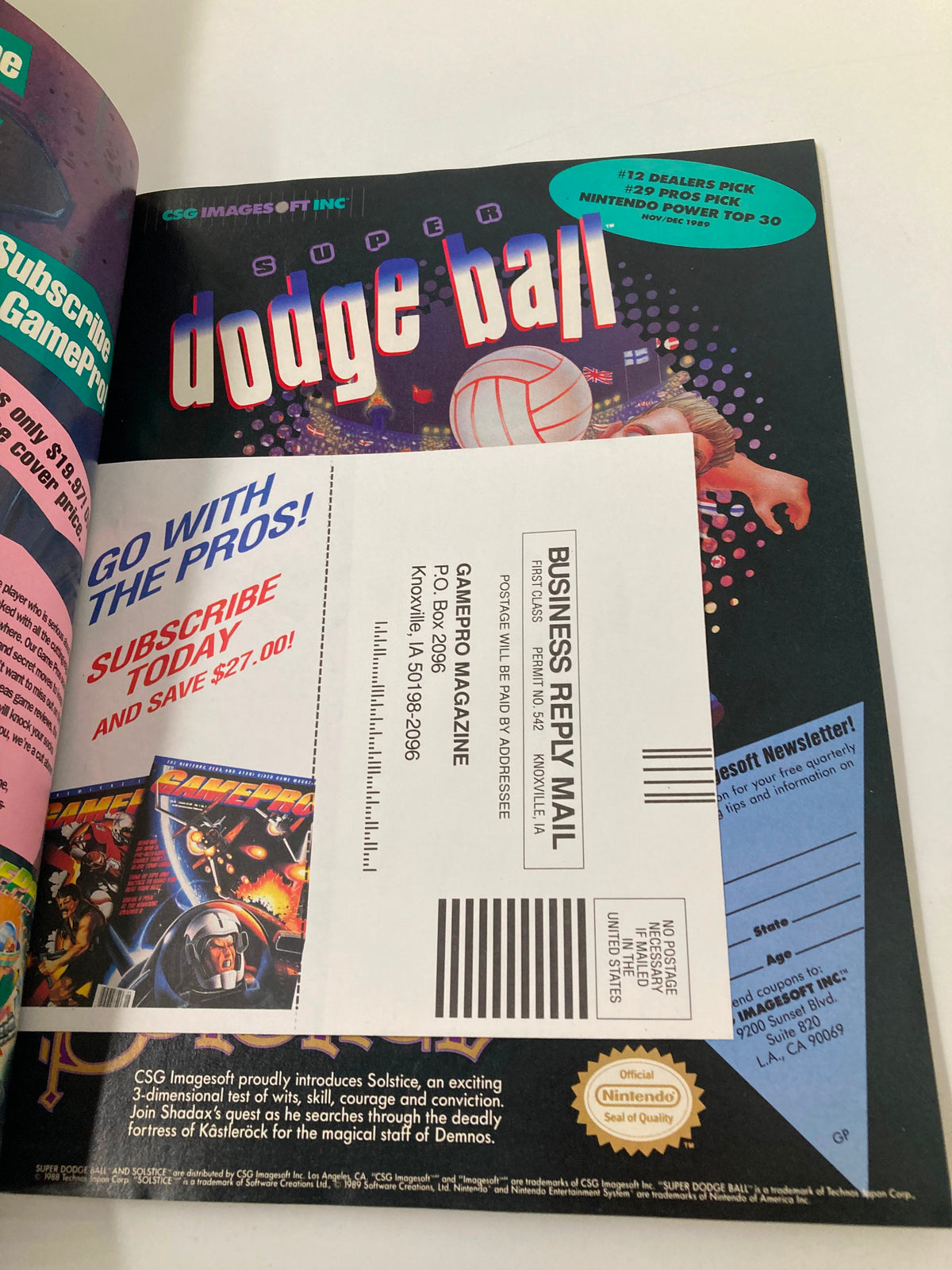 GamePro Magazine August 1990 Michael Jackson's Moonwalker Smooth Criminal Part 2