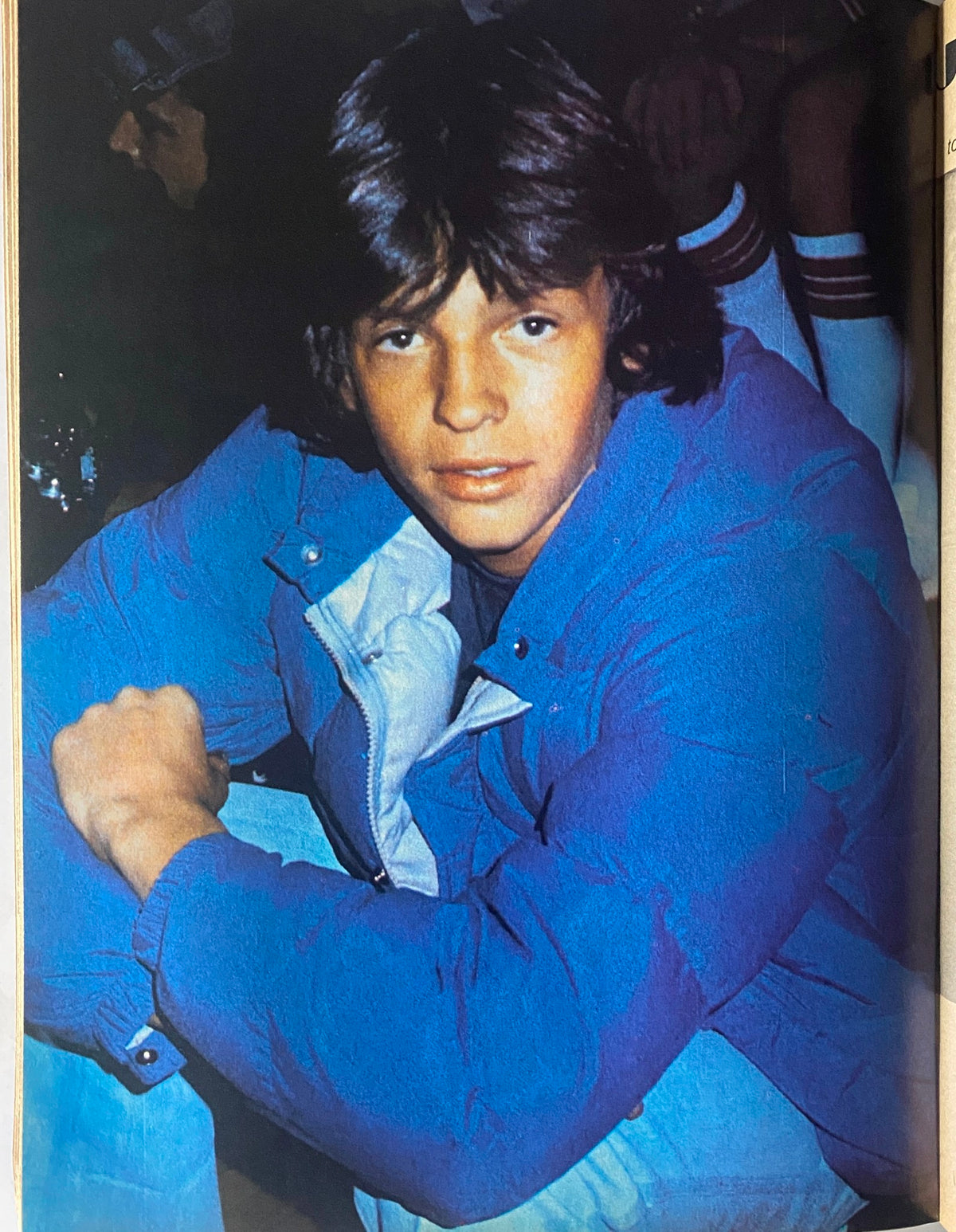 Teen Bag Magazine July 1980 featuring a striking photo of a young male actor in a blue jacket, embodying the essence of 1980s teen culture.