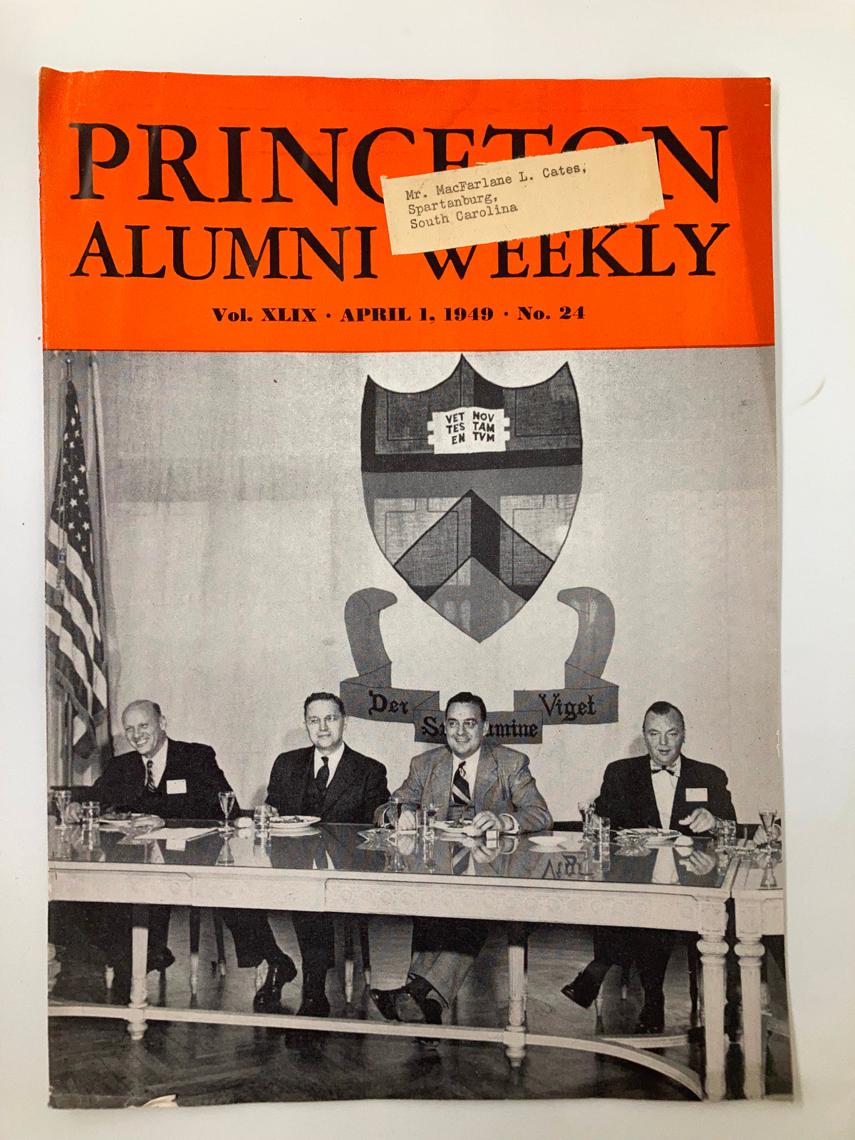 Vintage Princeton Alumni Weekly April 1 1949 Princeton National Alumni Association