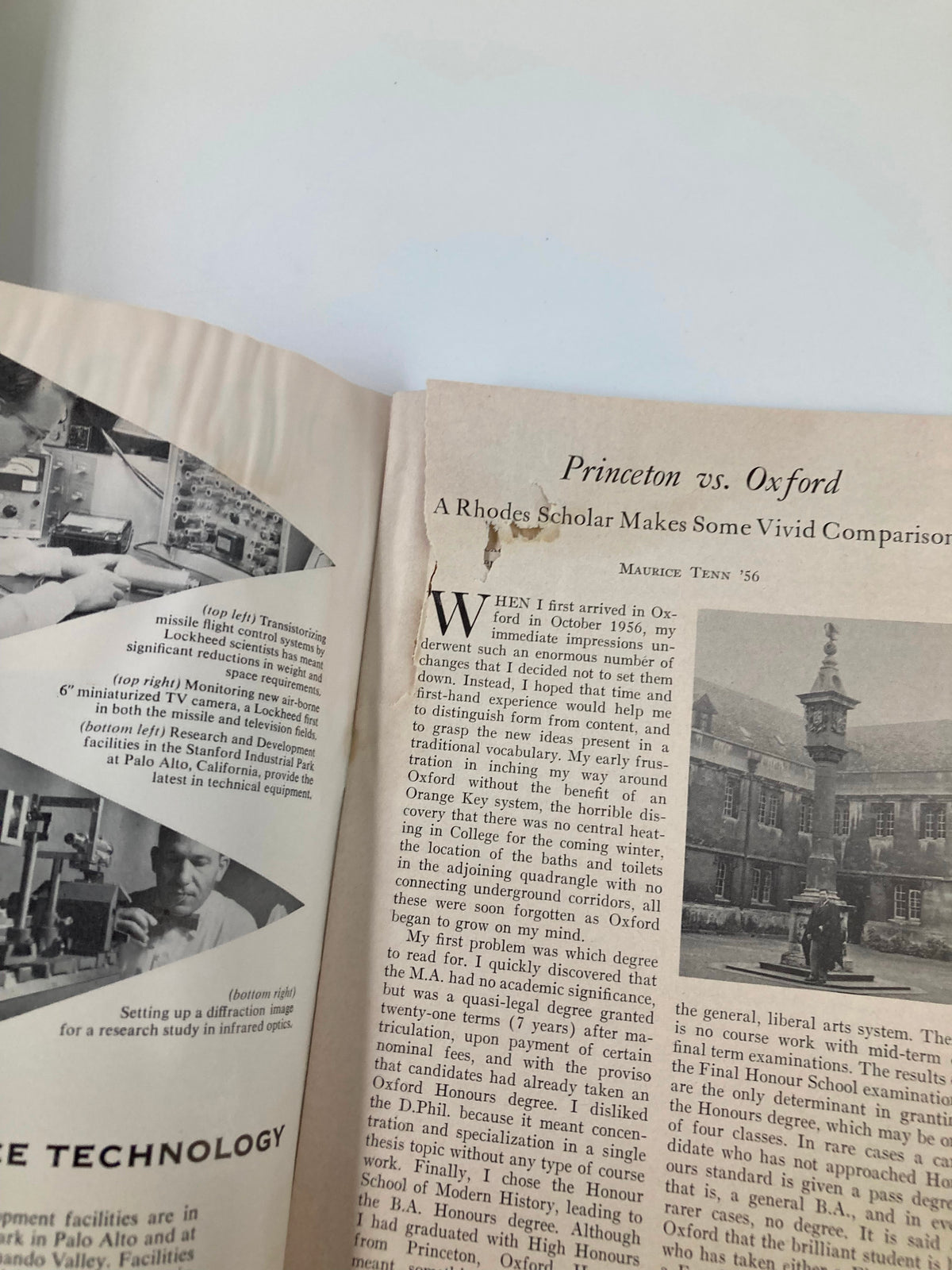 Vintage Princeton Alumni Weekly February 13 1959 A Rhodes Scholar Vivid Comparisons
