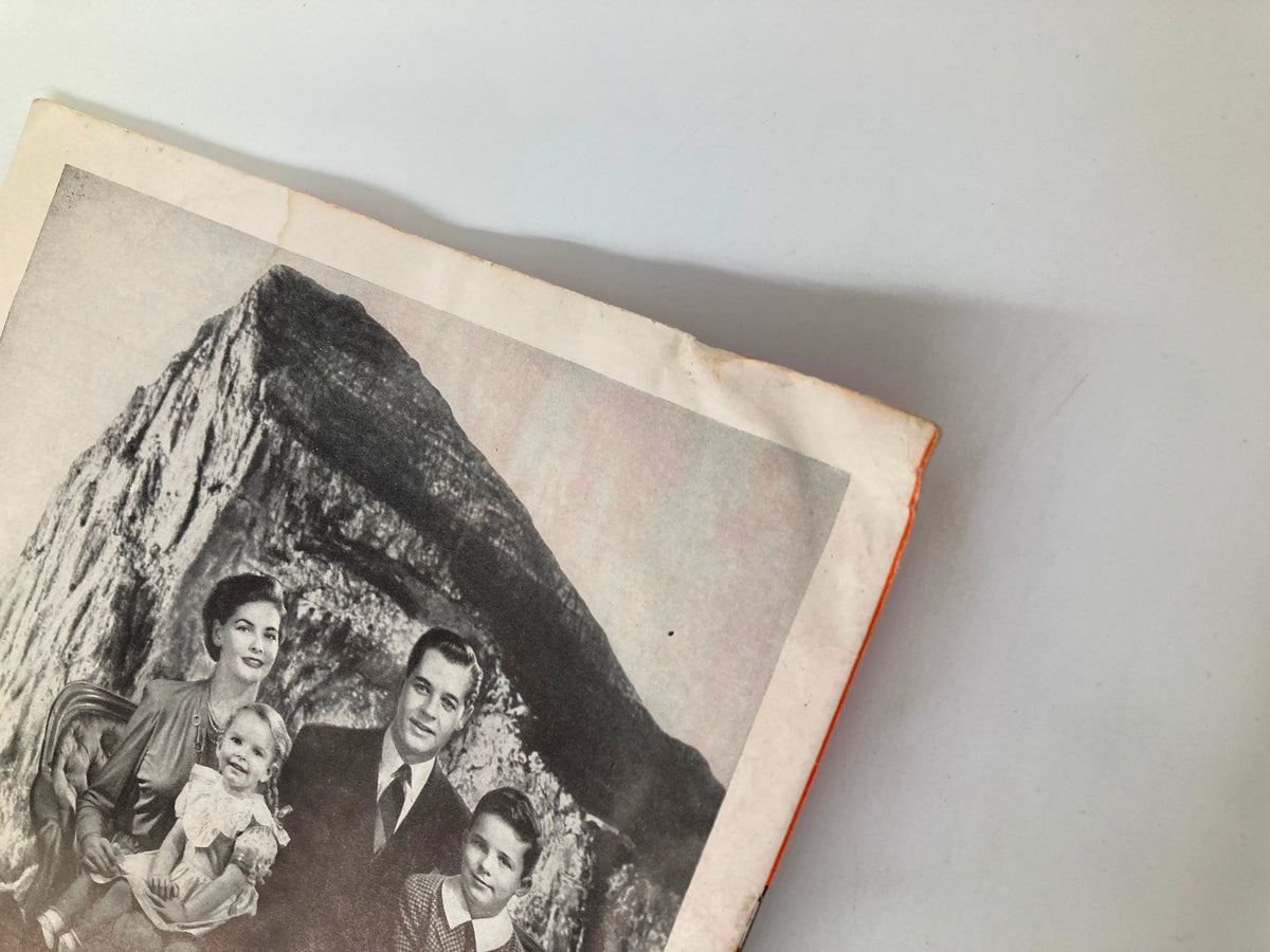Family photo included in the VTG Princeton Alumni Weekly February 24, 1950, capturing a vintage moment, adding personal historical context to the magazine.