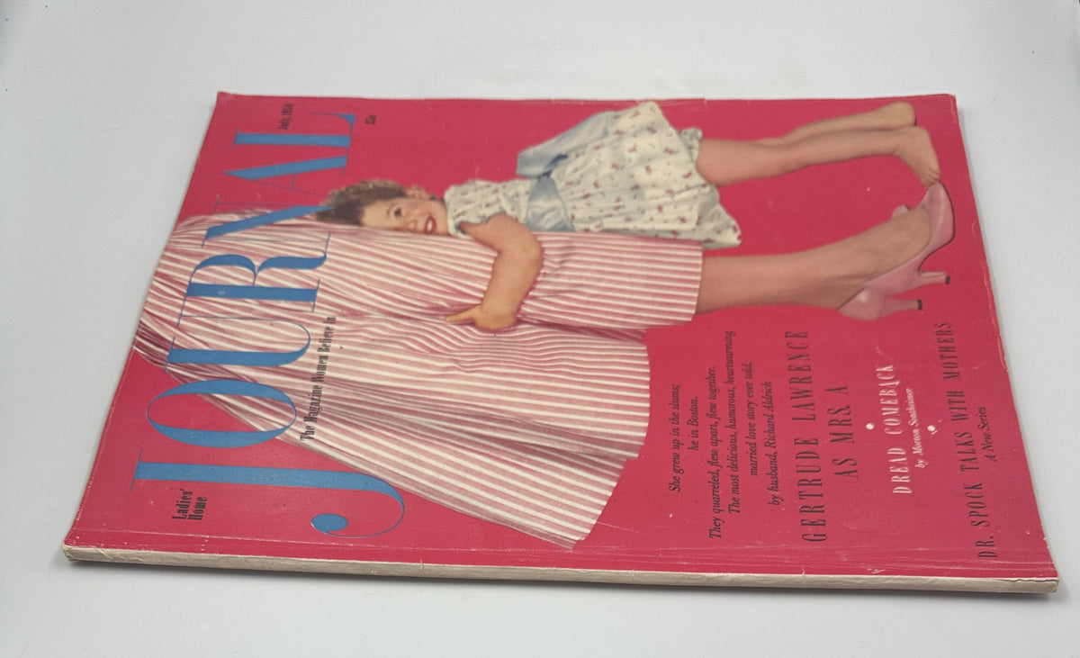 Ladies' Home Journal Magazine July 1954 Dr. Spock Gertrude Lawrence