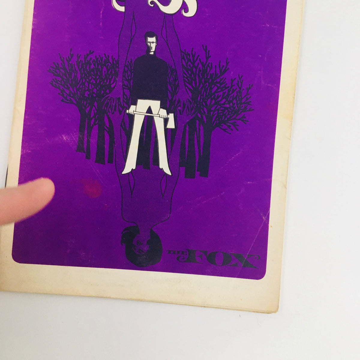 Alternate view of the cover of STV Magazine Subscription TV August 17-30, 1968 showcasing details related to 'The Fox'.