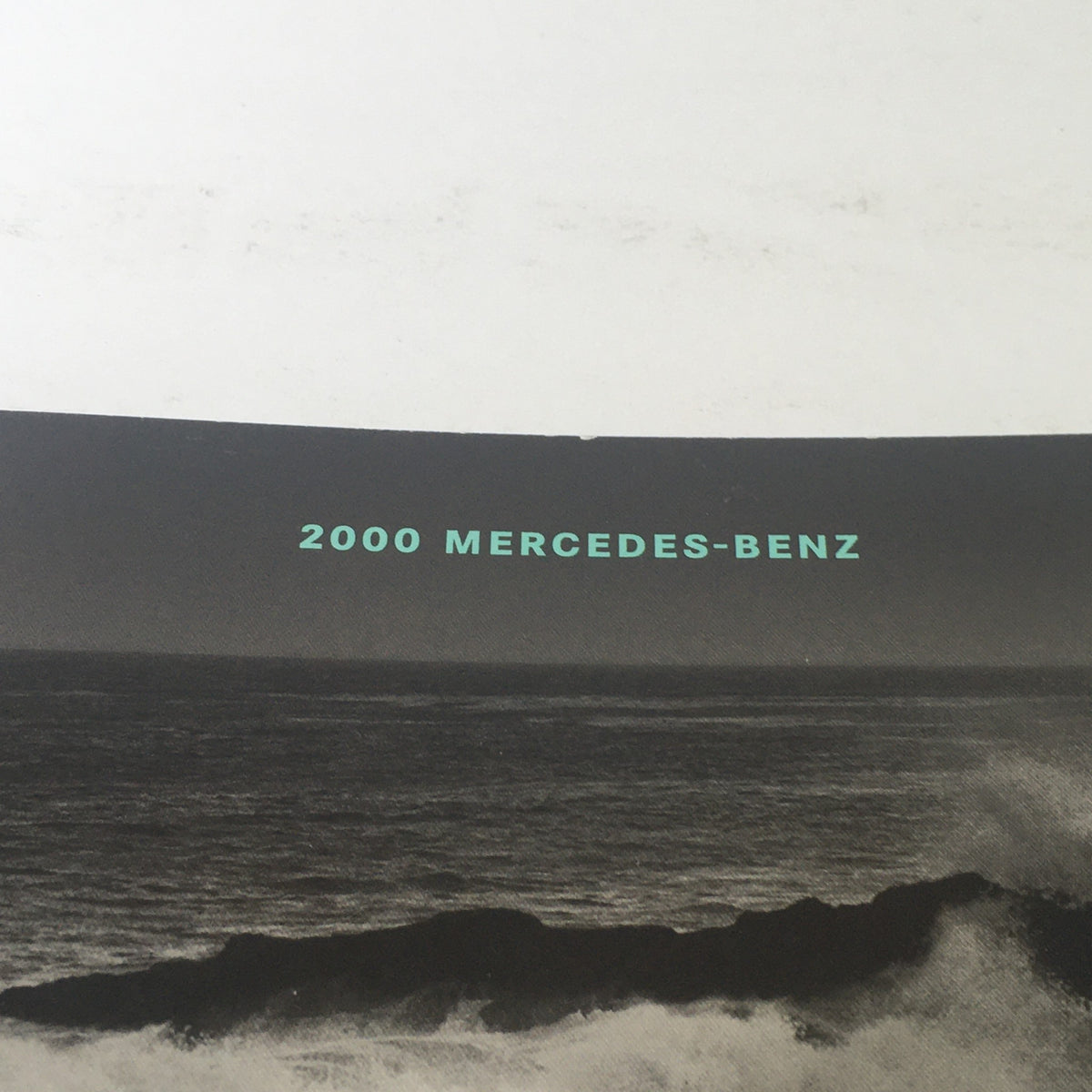 The title '2000 Mercedes-Benz' displayed prominently on the cover of the Designo Editions Dealership Car Auto Brochure Catalog.