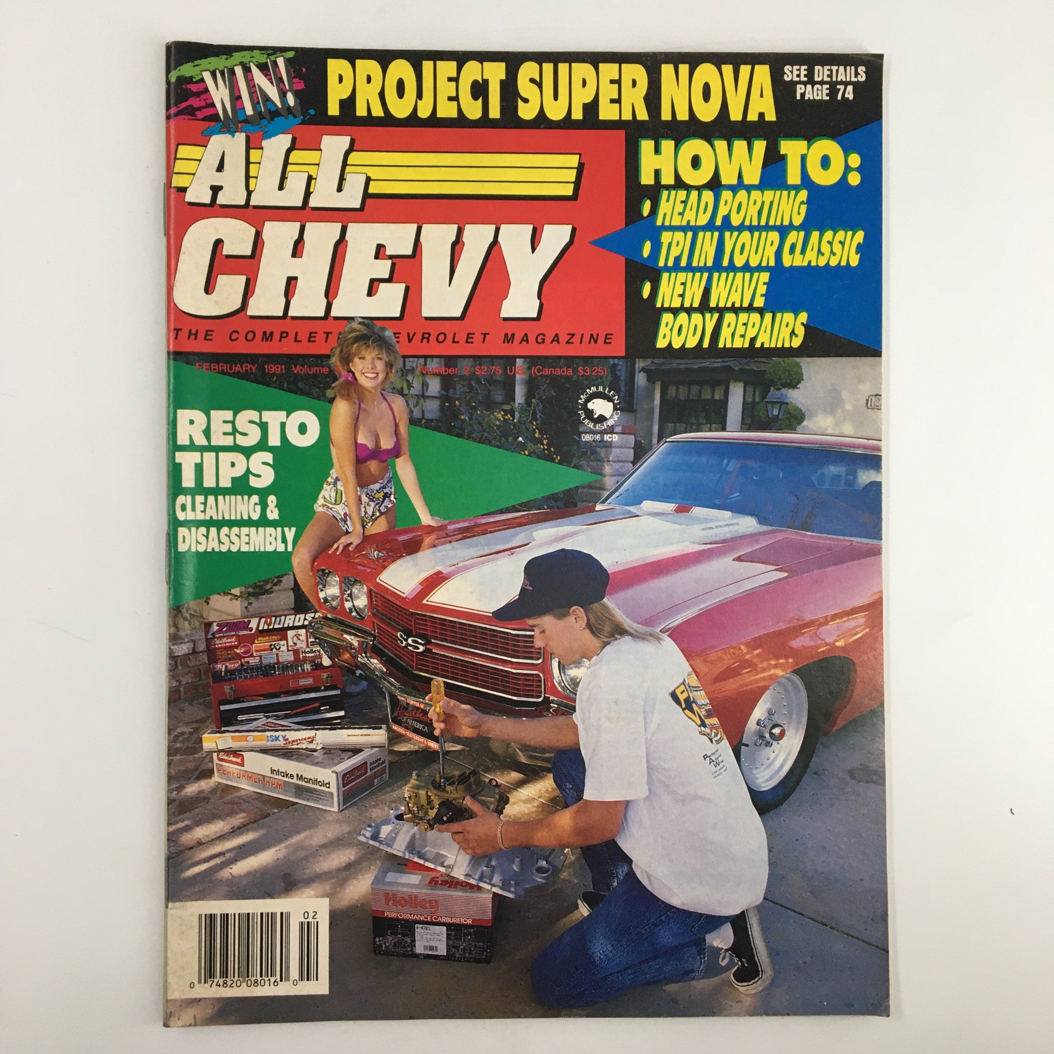 Chevy Magazine Feb 1991 Cleaning Tips