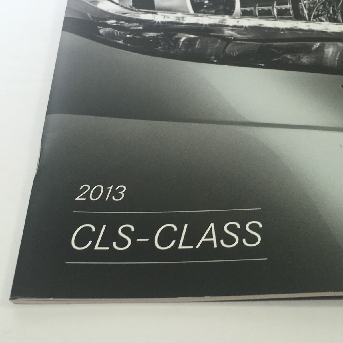2013 Mercedes-Benz CLS-Class Dealership Car Auto Brochure Catalog showing the front cover with the model name prominently displayed.