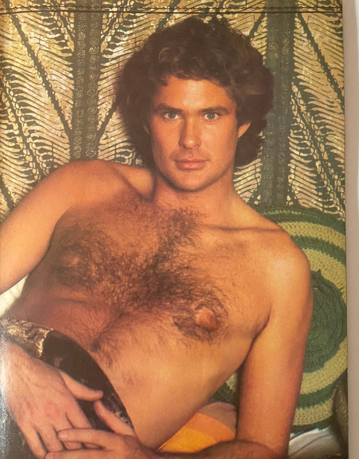A striking photo from Teen Beat Magazine November 1983 featuring a well-known male actor with a confident look, embodying the era's pop culture appeal.