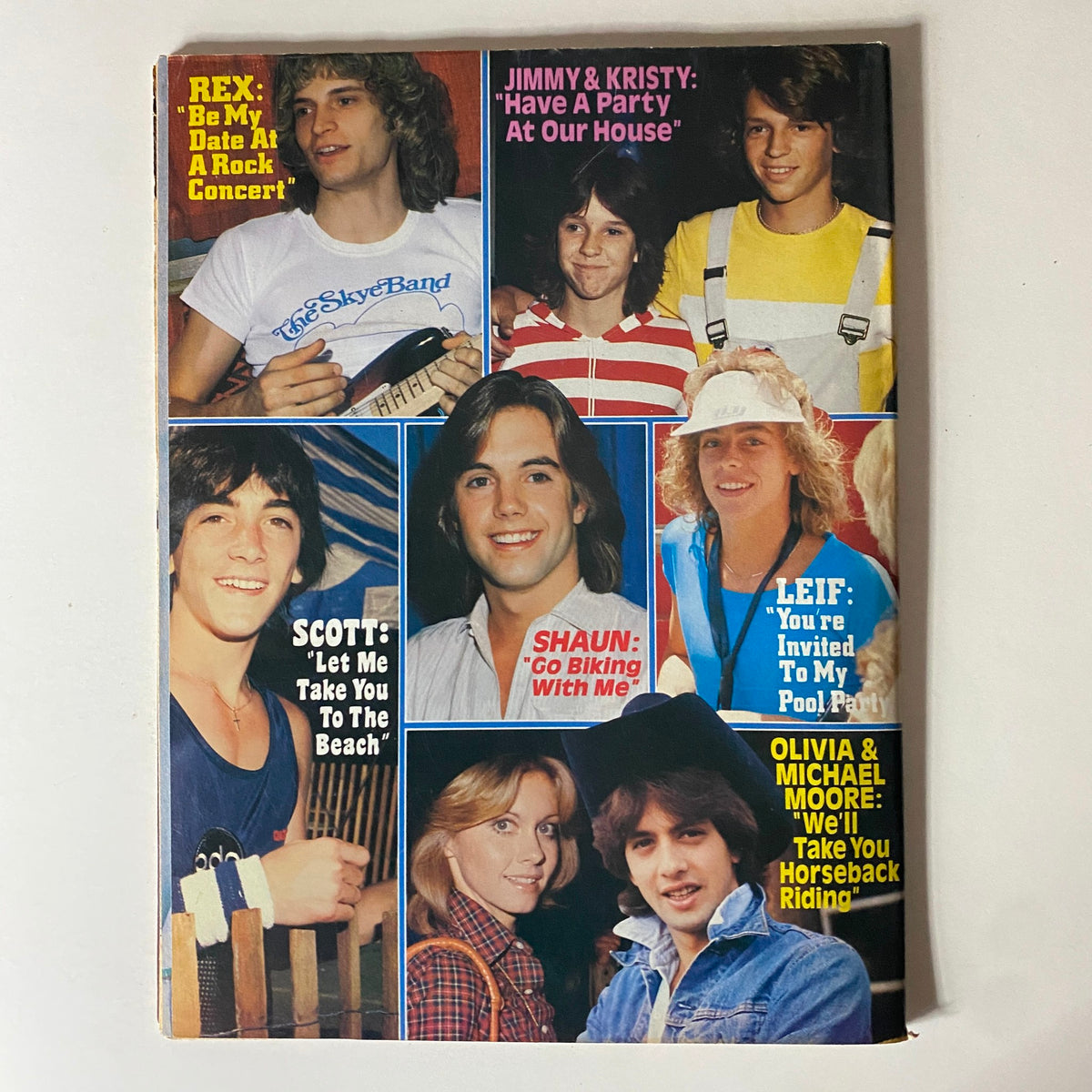 Teen Machine Magazine November 1980 John Schneider, Andy Gibb No Label