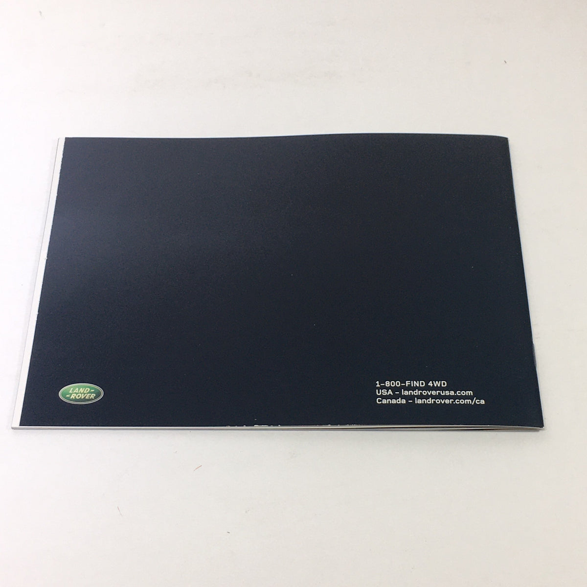 Back cover of the 2007 Land Rover American Cherry Dealership Car Auto Brochure Catalog featuring contact information and website links.