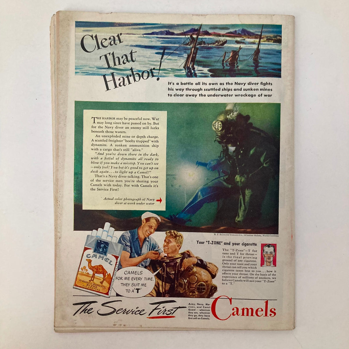 Vintage Time Magazine November 12 1945 Junior Davis and Doc Blanchard Army's T Boil