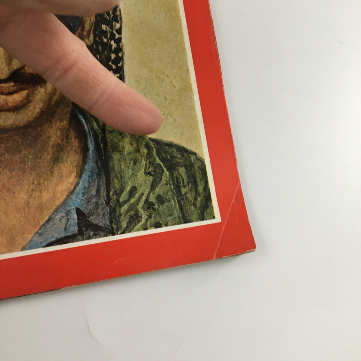 Another angle of the vintage Time Magazine cover from December 13, 1968 highlighting the striking portrait of Fedayeen Leader Arafat.