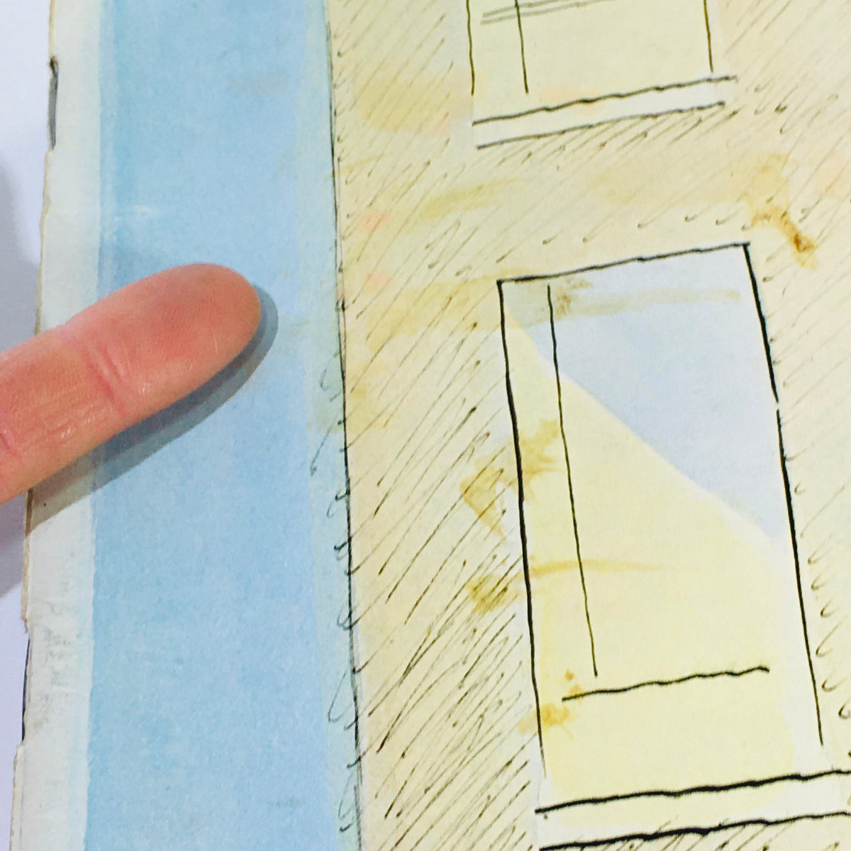 Close-up detail of The New Yorker: August 14 1978 cover, highlighting the edge and character of the vintage magazine.