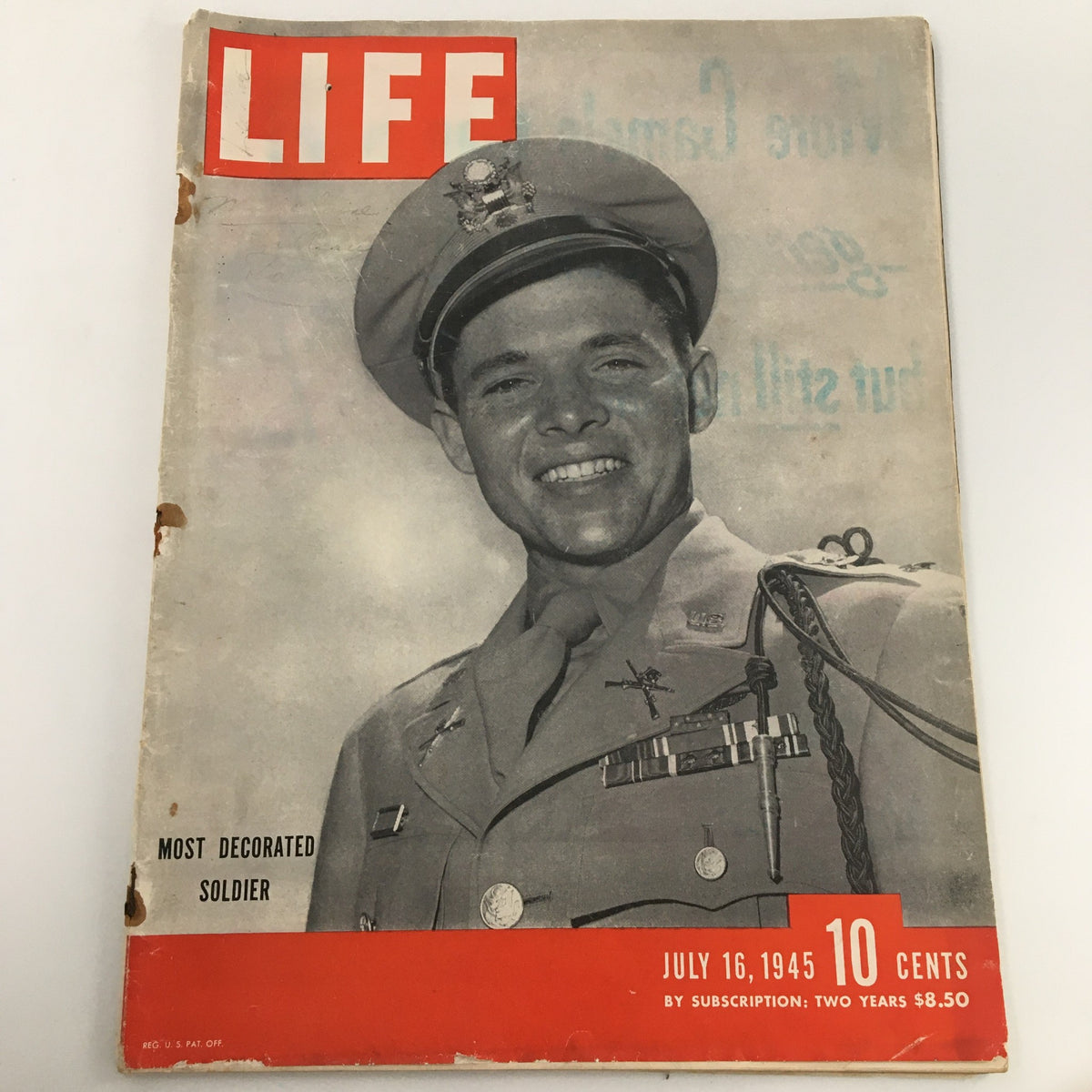 Life Magazine July 16 1945 Audie Murphy Most Decorated Soldier Newsstand