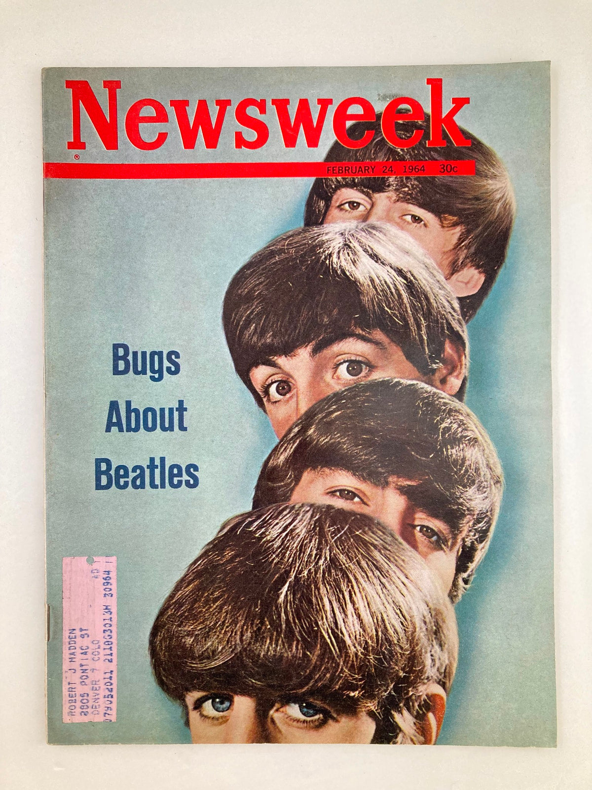 Newsweek Magazine February 24 1964 Bugs About Beatles