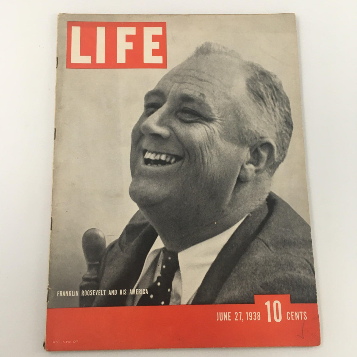 Life Magazine June 27, 1938: Franklin D. Roosevelt, America’s Politics and Culture