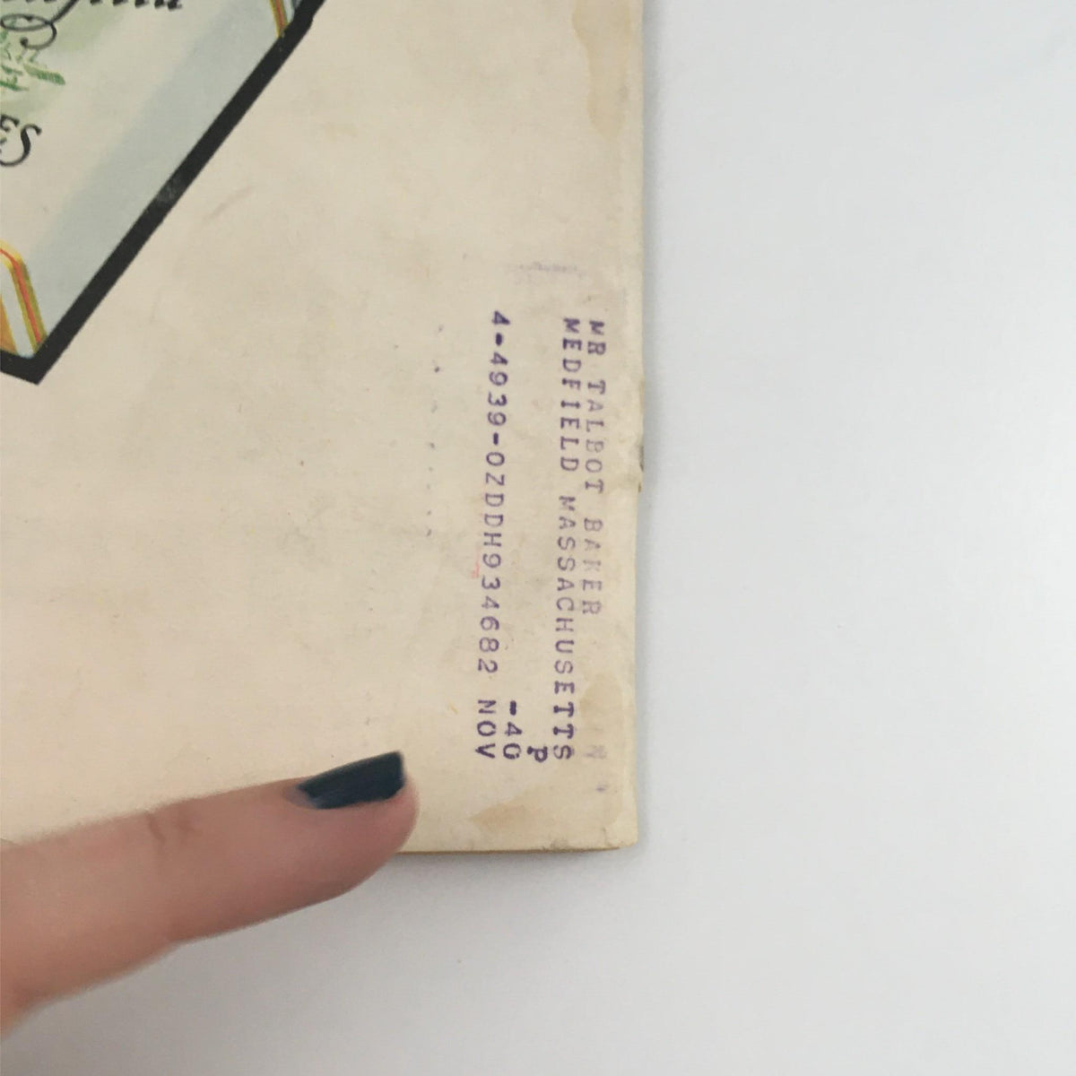 Back cover of the vintage magazine showing shipping information and an address label, relating to Chesterfield Cigarettes. The context is part of the overall Life Magazine July 11, 1938 collectible item.