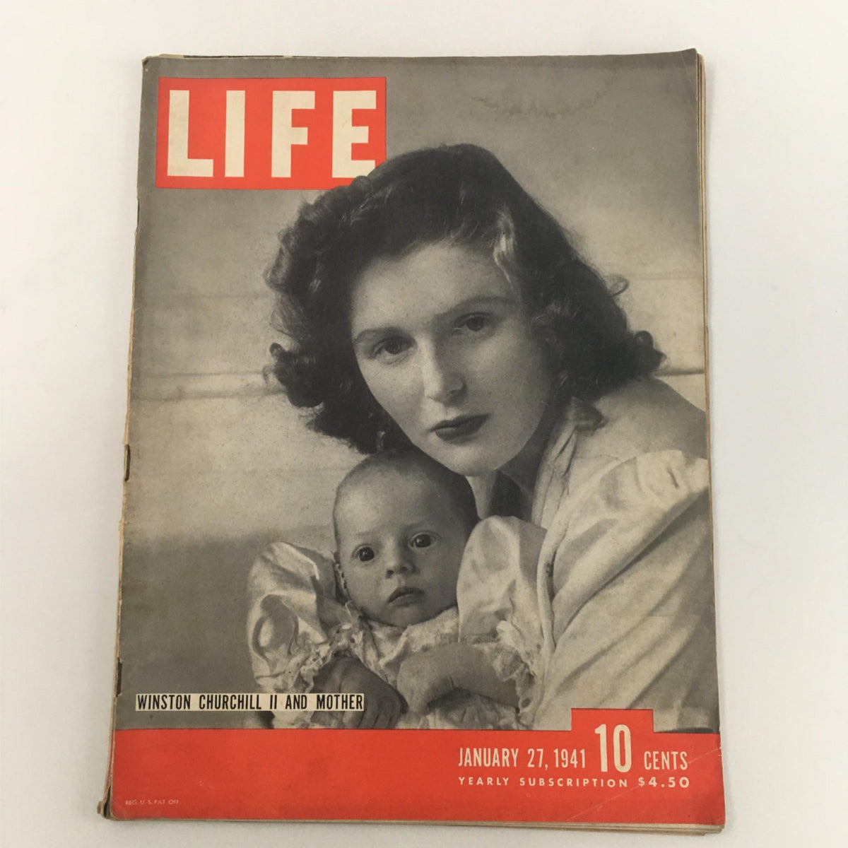 Life Magazine January 27, 1941 Featuring Winston Churchill II - Collectible Vintage Issue