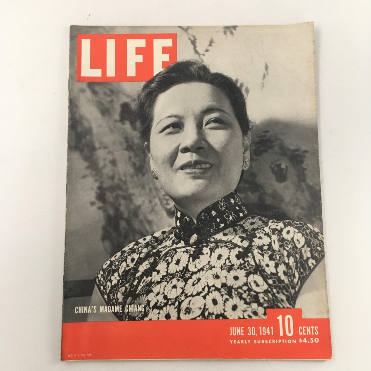 VTG Life Magazine June 30, 1941 depicting China's Madame Chiang Kai-shek on the cover, capturing the essence of an important historical publication.