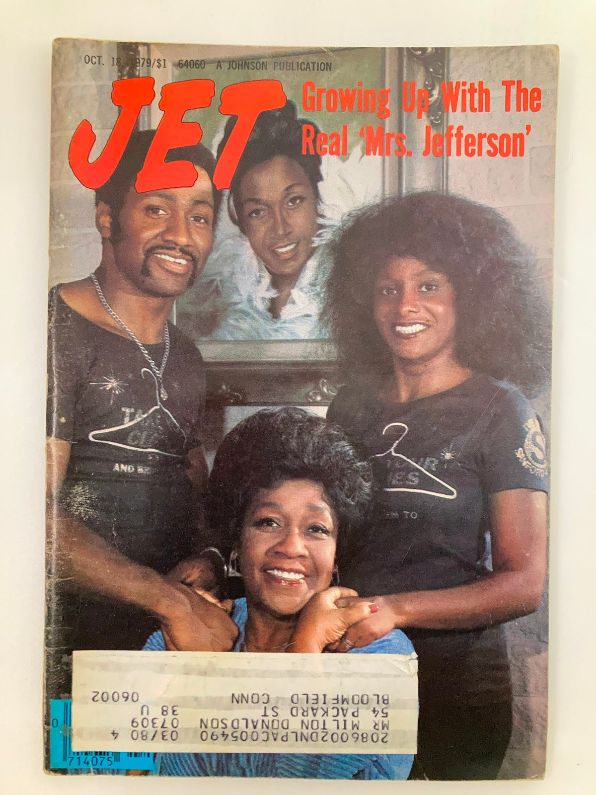 Vintage Jet Magazine October 18 1979 Growing Up with the Real 'Mrs. Jefferson'