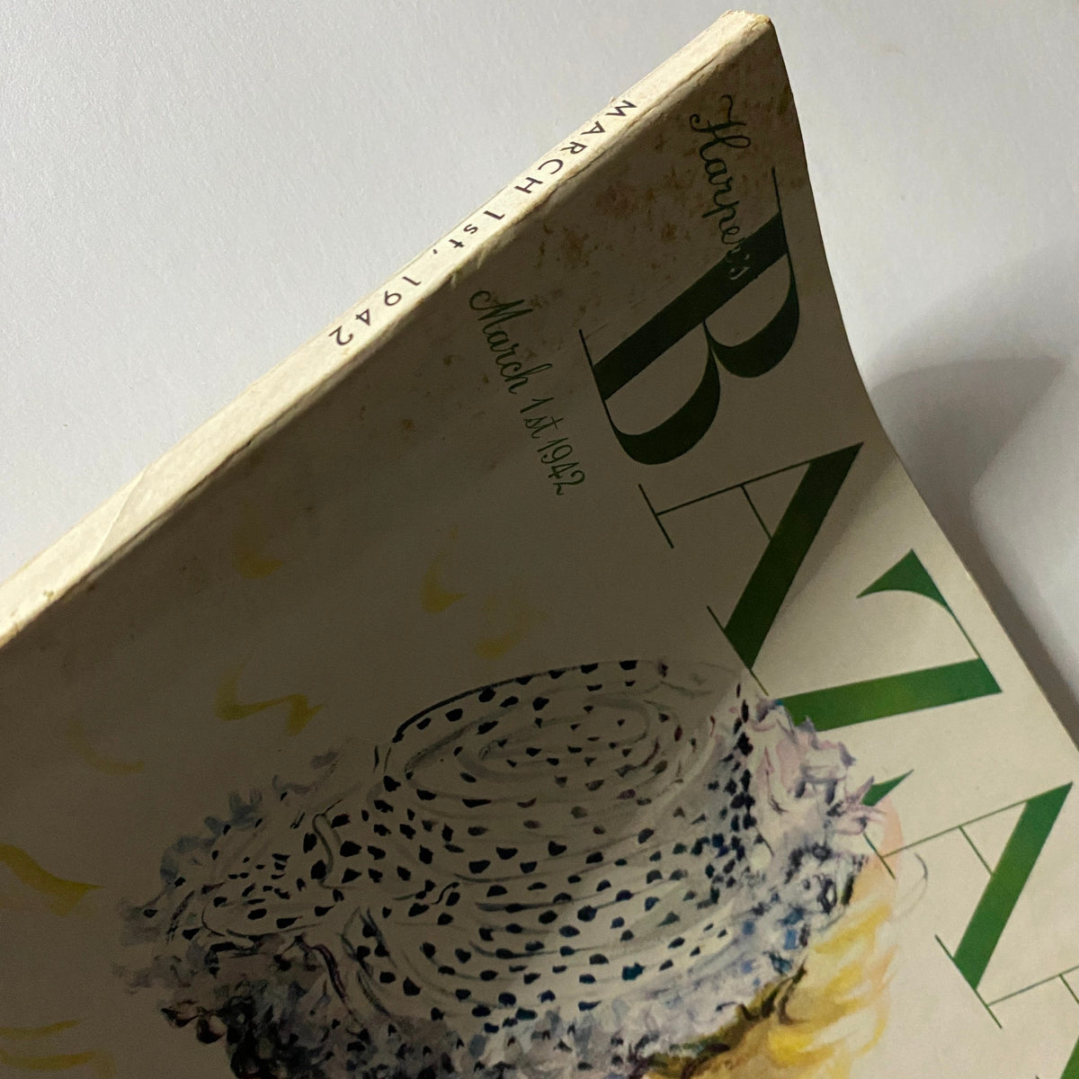 Harper's Bazaar Magazine March 1, 1942 The Pulse of Fashion No Label