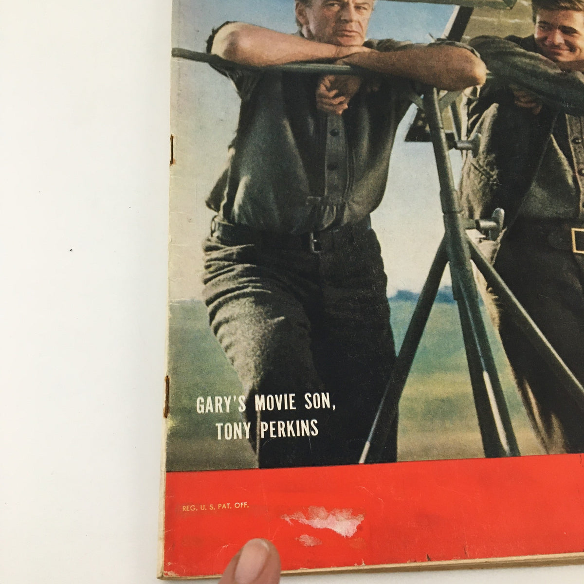 Cover of Life Magazine from July 16, 1956 featuring Gary's Movie Son, Tony Perkins, showcasing classic Hollywood cinema.