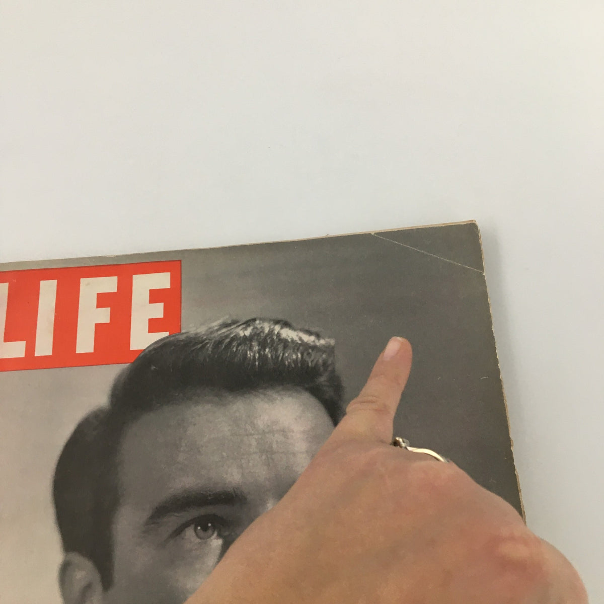 Life Magazine December 6, 1948 cover showing a close-up of Montgomery Clift, highlighting his features as a new male movie star.