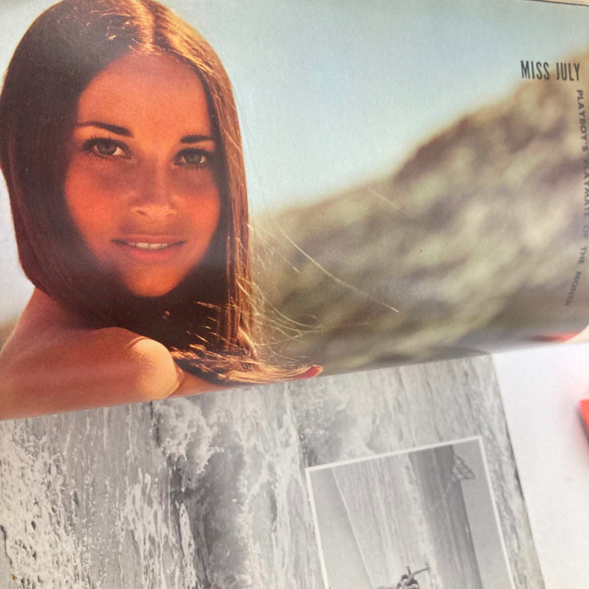 Vintage Playboy Magazine July 1970 Playmate Carol Willis w Centerfold No Label