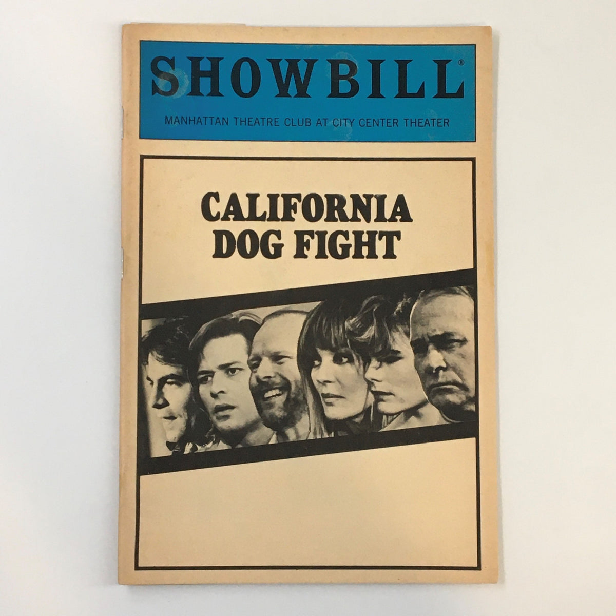California Dog Fight Showbill 1985