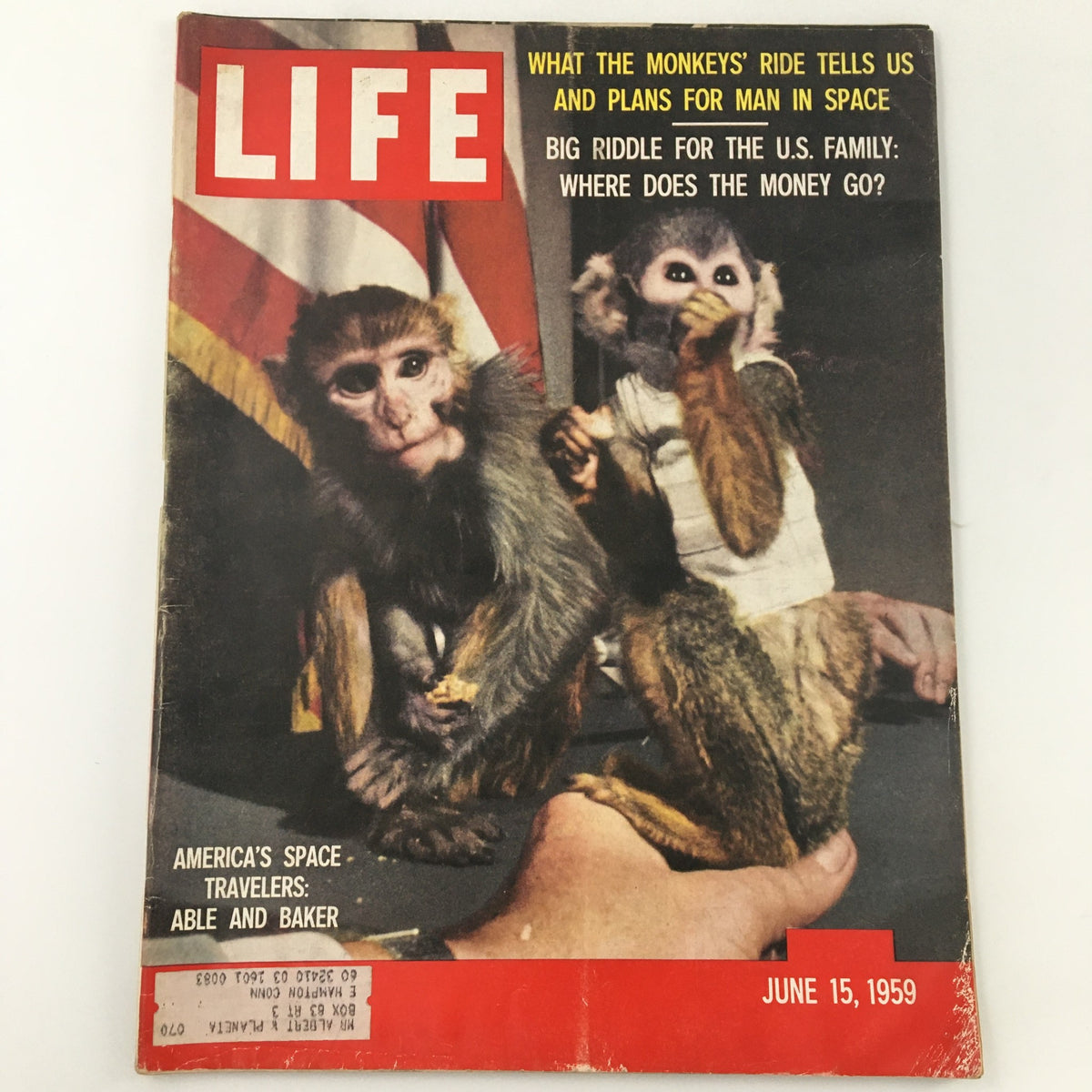 Life Magazine June 15 1959 Issue - Where Does The Money Go? Family Finance Insights