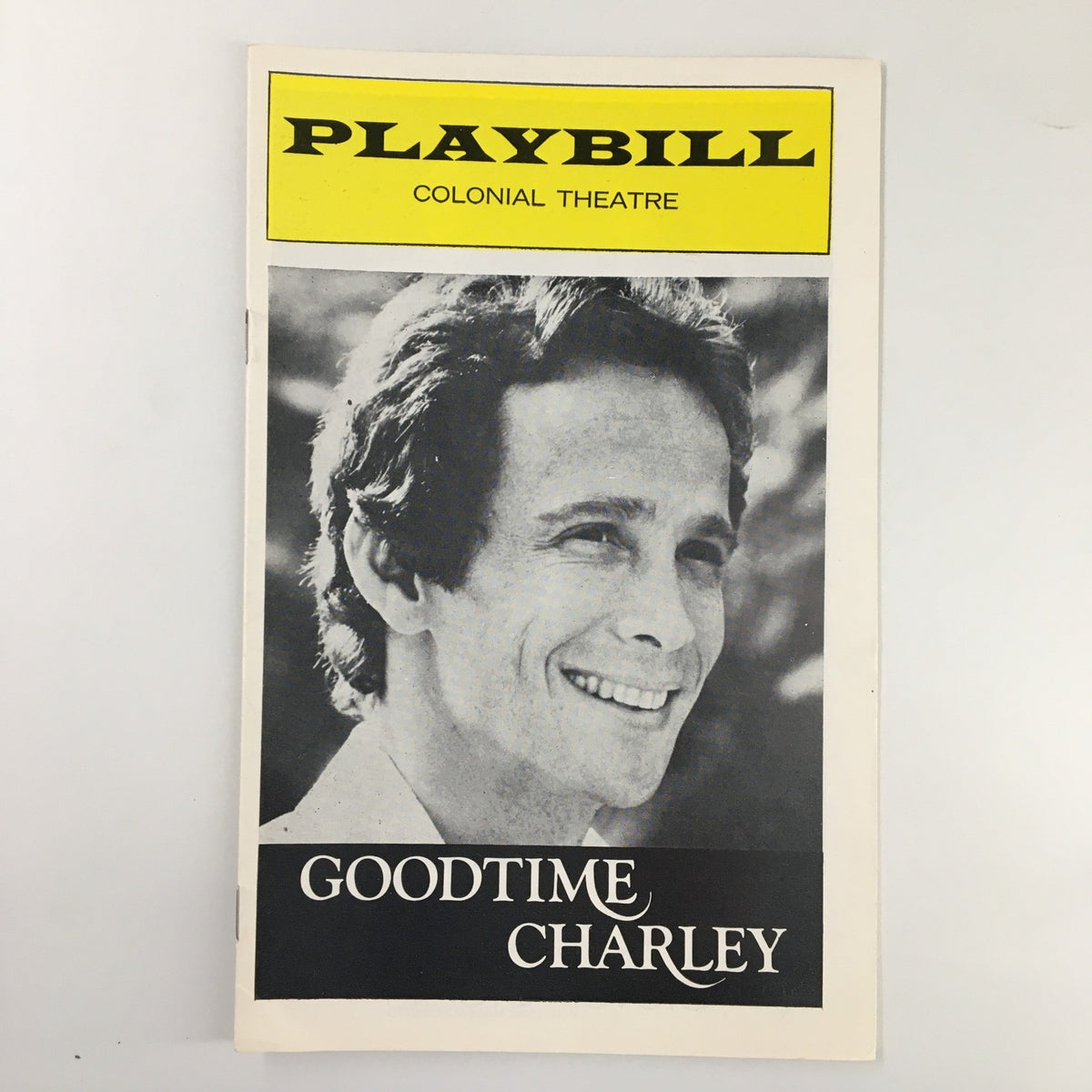 1975 Playbill The Colonial Theatre cover featuring Joel Grey in Goodtime Charley.