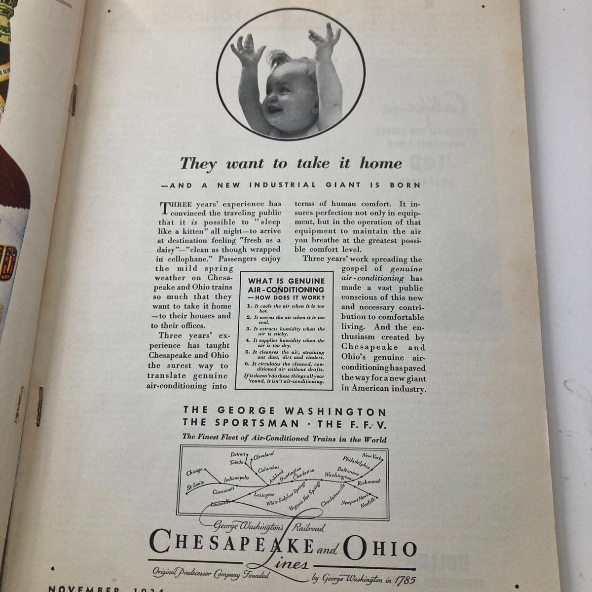 Vintage New Outlook Magazine November 1934 Uncle Sam, Landlord No Label