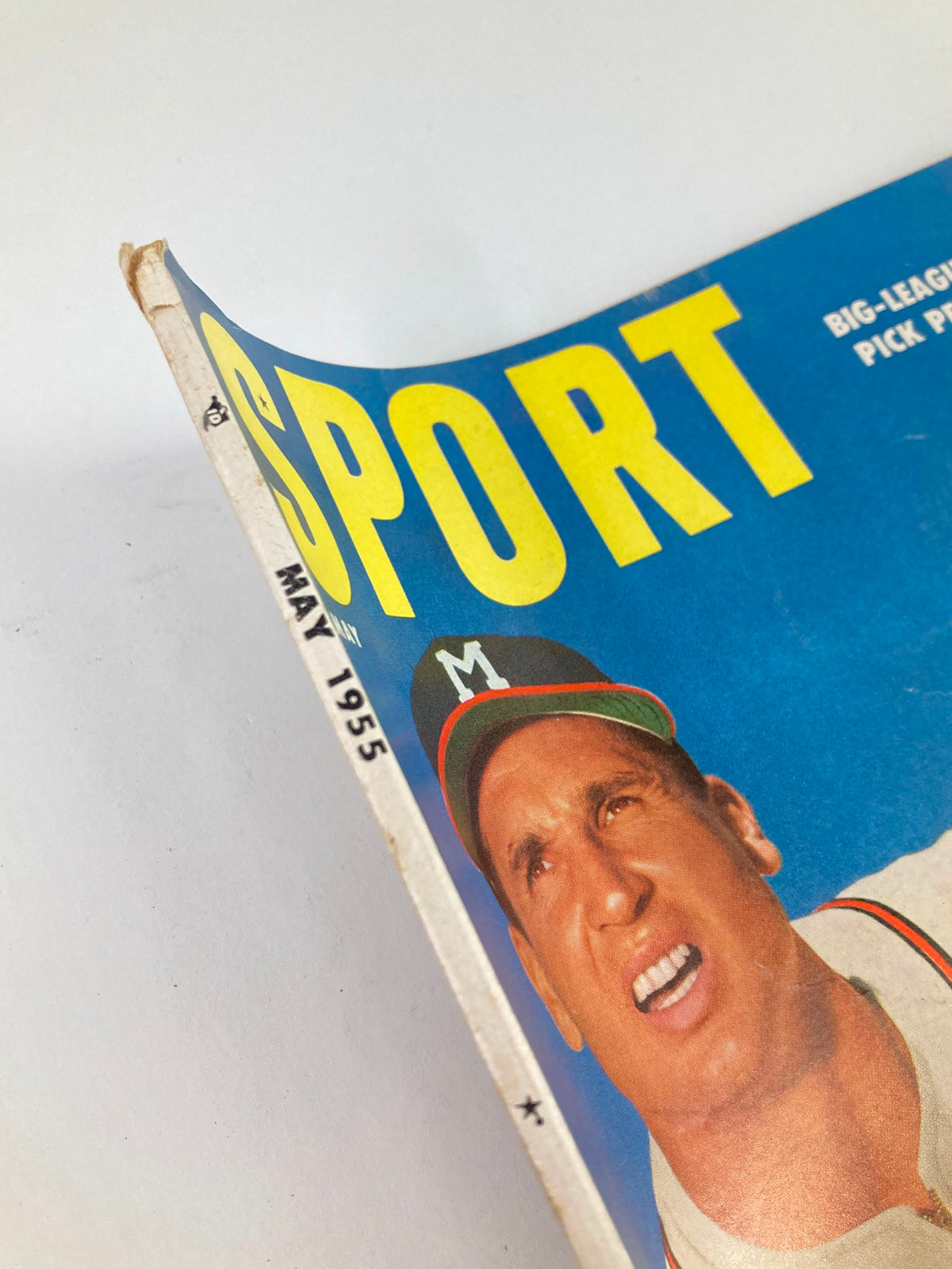 Vintage Sport Magazine May 1955 Bobby Thomson Milwaukee's Flying Scot No Label