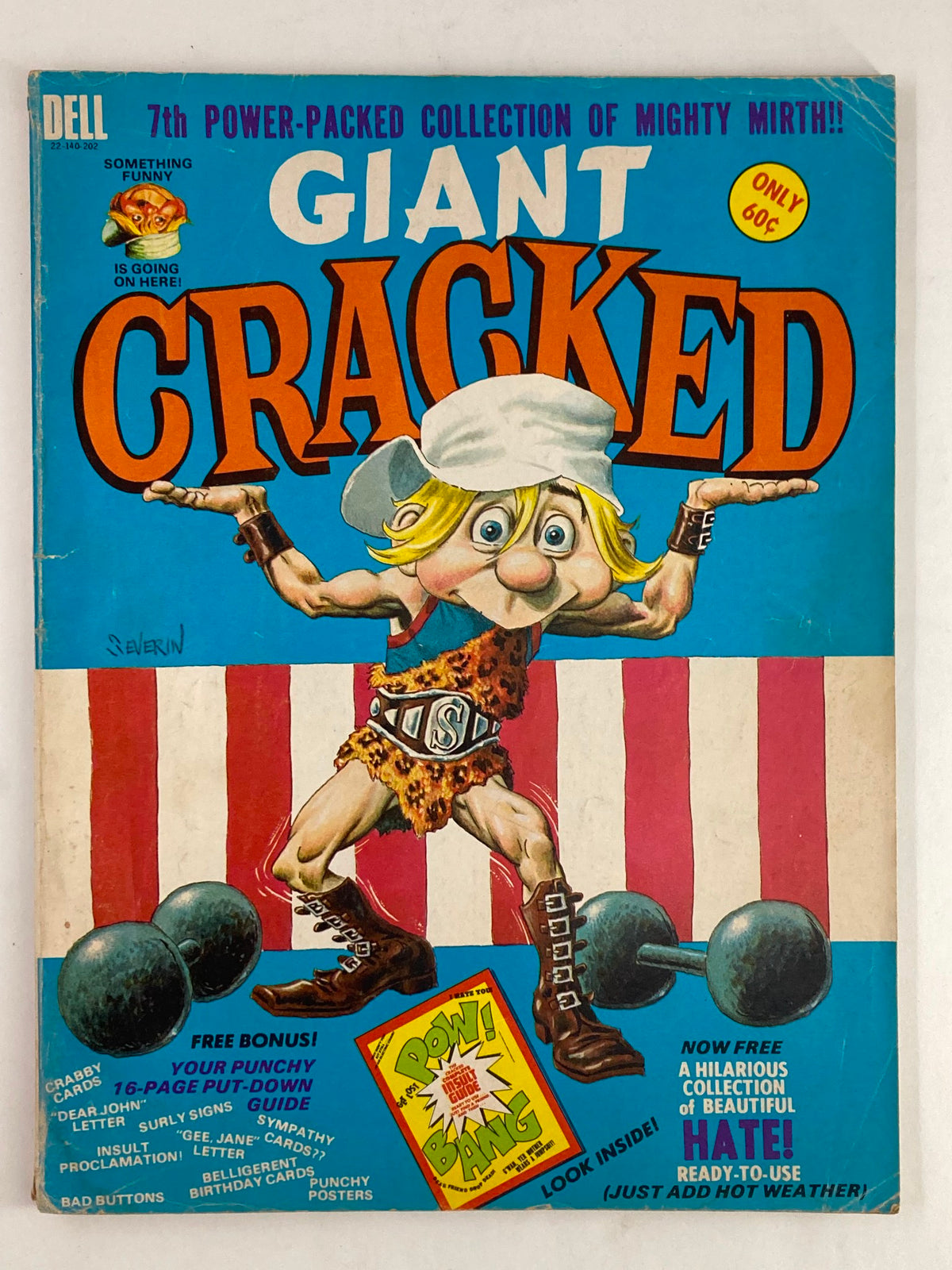 Vintage Cracked Humor Magazine 1971 Rowan and Martin's Laugh-In No Label