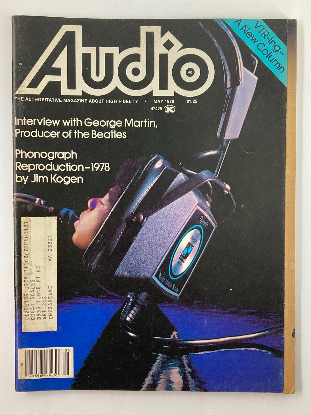 Audio Magazines Collection Audio Magazine May 1978 Edition