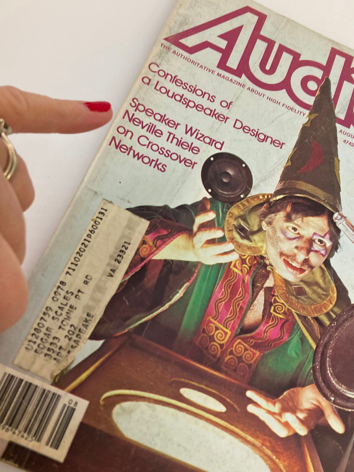 Vintage Audio Magazine August 1978 Vol 62 #8 Speaker Wizard Neville Thiele