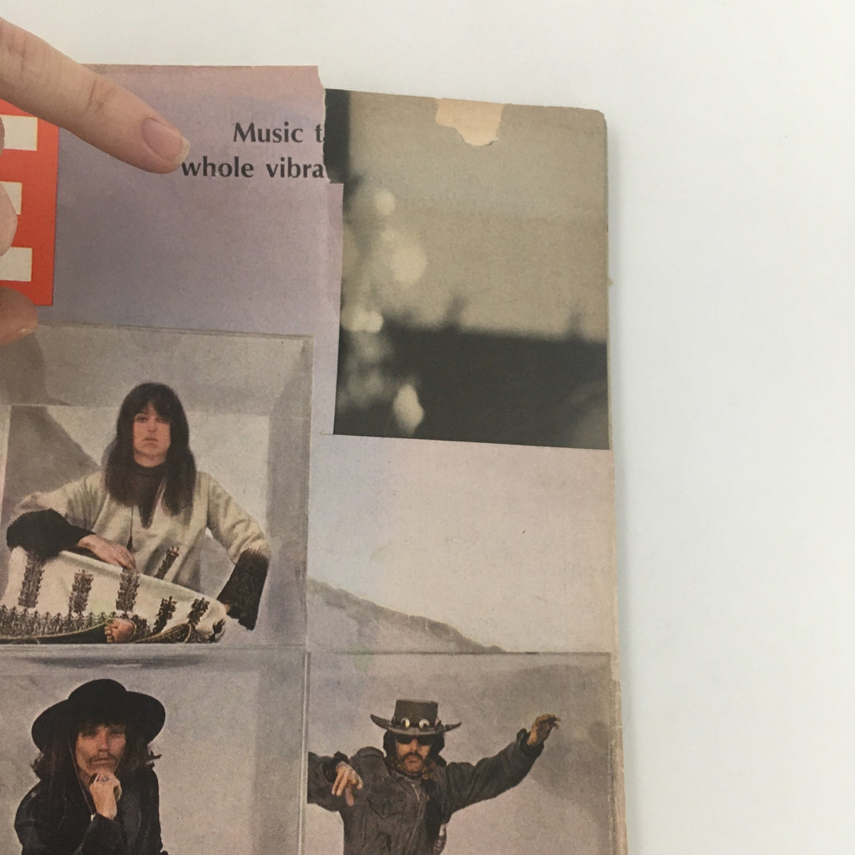 Close-up of the Vintage Life Magazine cover from June 28, 1968, highlighting Jefferson Airplane, with visible wear, including an address label, representing the nostalgia of 1960s music culture.
