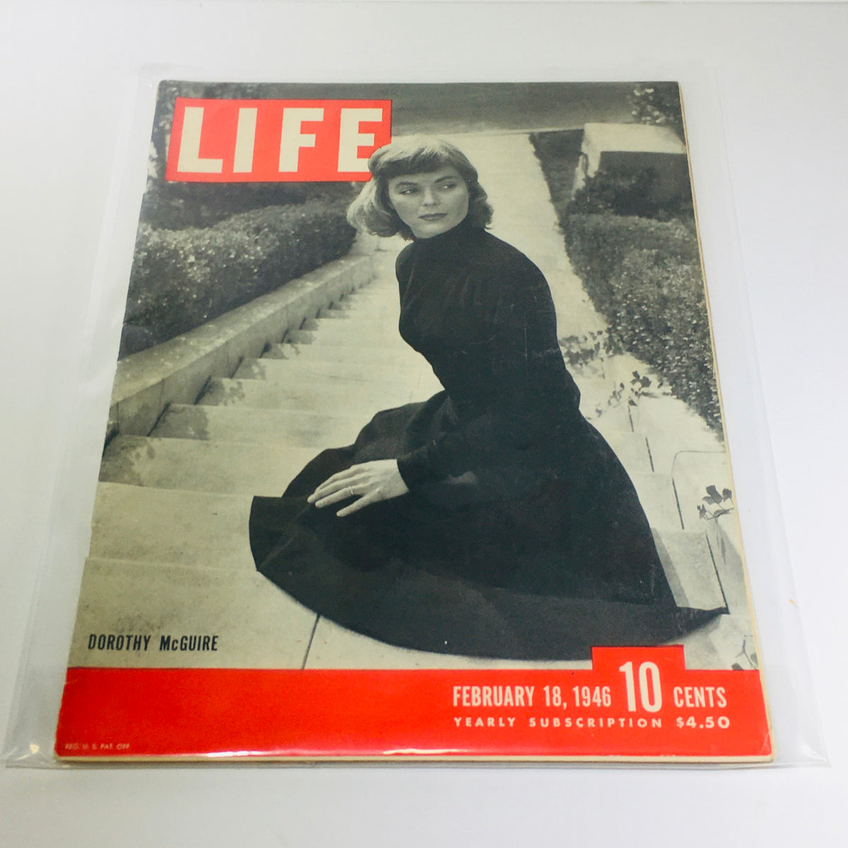 February 18, 1946 Life Magazine Featuring Dorothy McGuire - Post-WWII Culture & Cinema