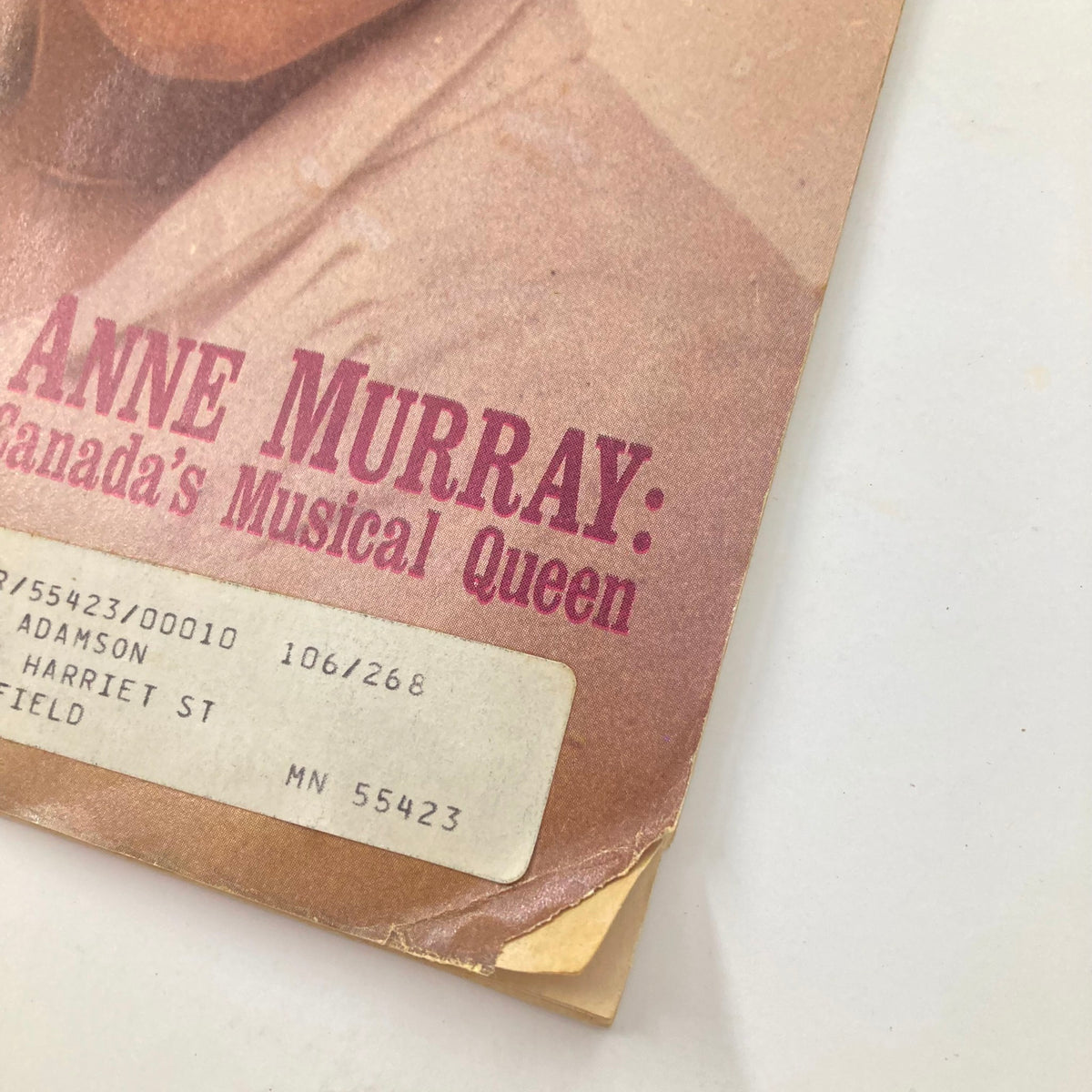 Cover detail of the January 1981 Country Song Roundup Magazine featuring Anne Murray, titled 'Anne Murray: Canada’s Musical Queen.' A vintage collectible showcasing the impact of Anne Murray in the country music scene.