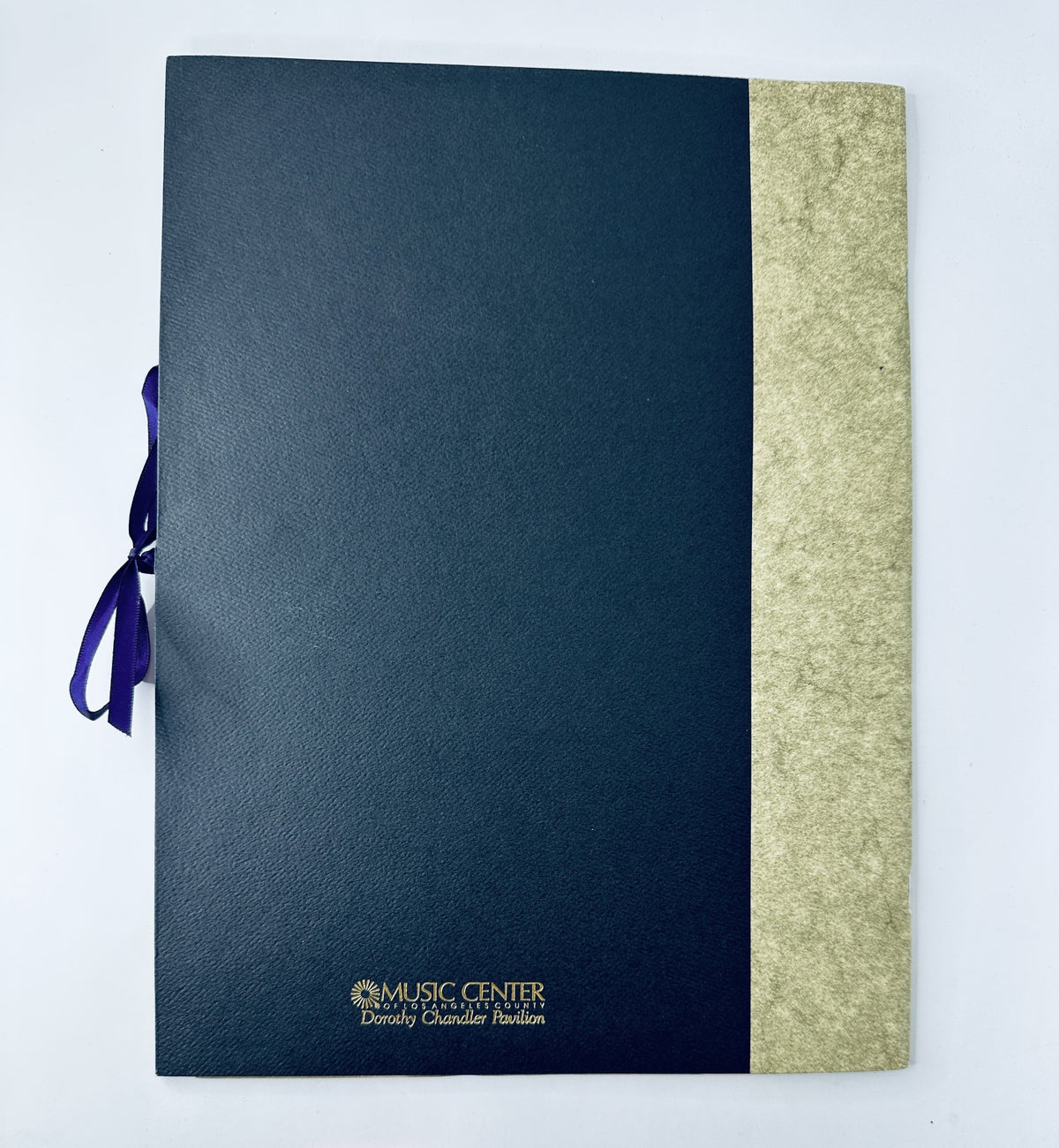 Cover of the Oscar 65th Annual Academy Awards 1993 Program, featuring a dark blue design with a gold accent and the text 'MUSIC CENTER Dorothy Chandler Pavilion'.